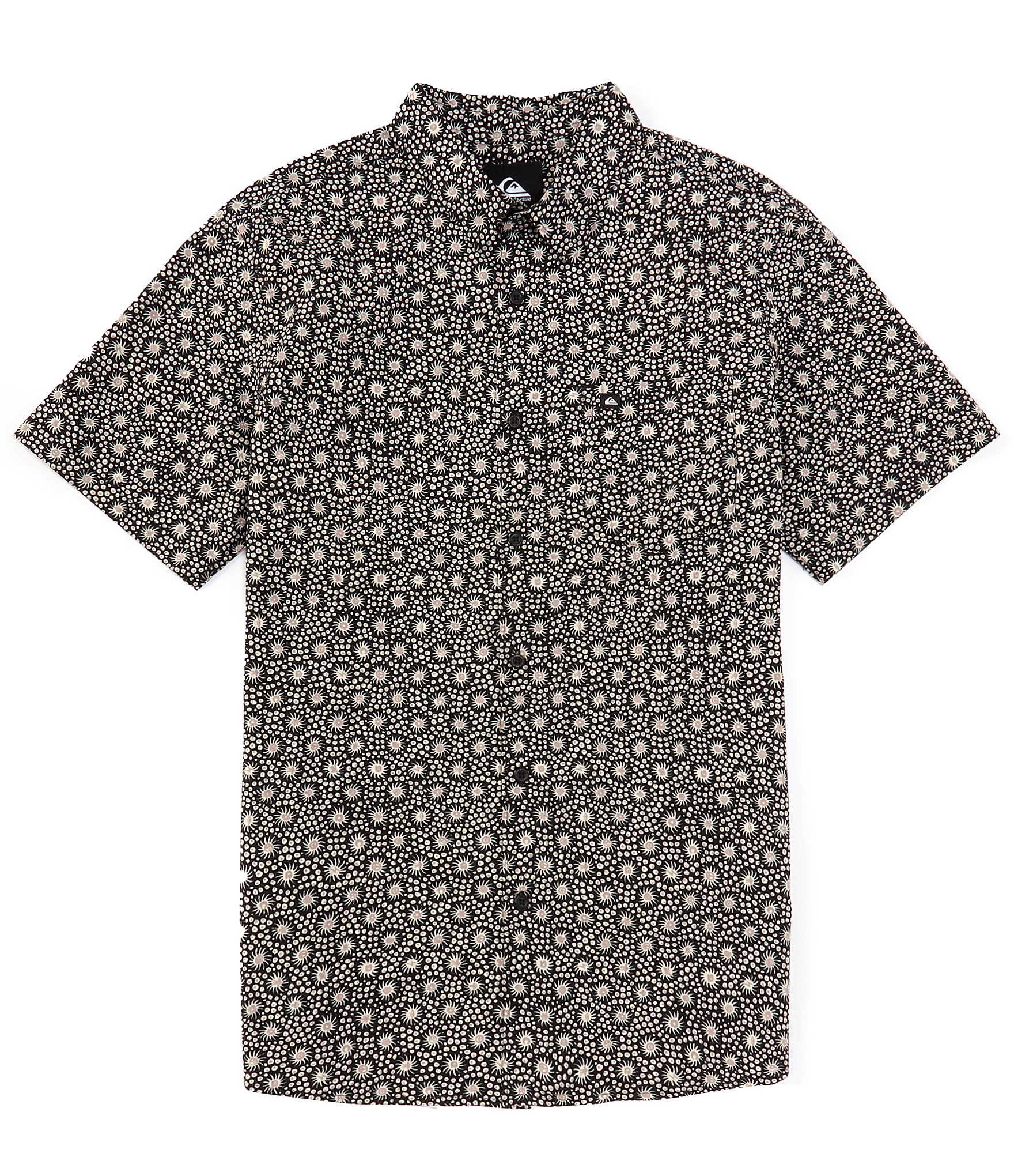 Quiksilver Short Sleeve Apero Organic Classic Woven Shirt