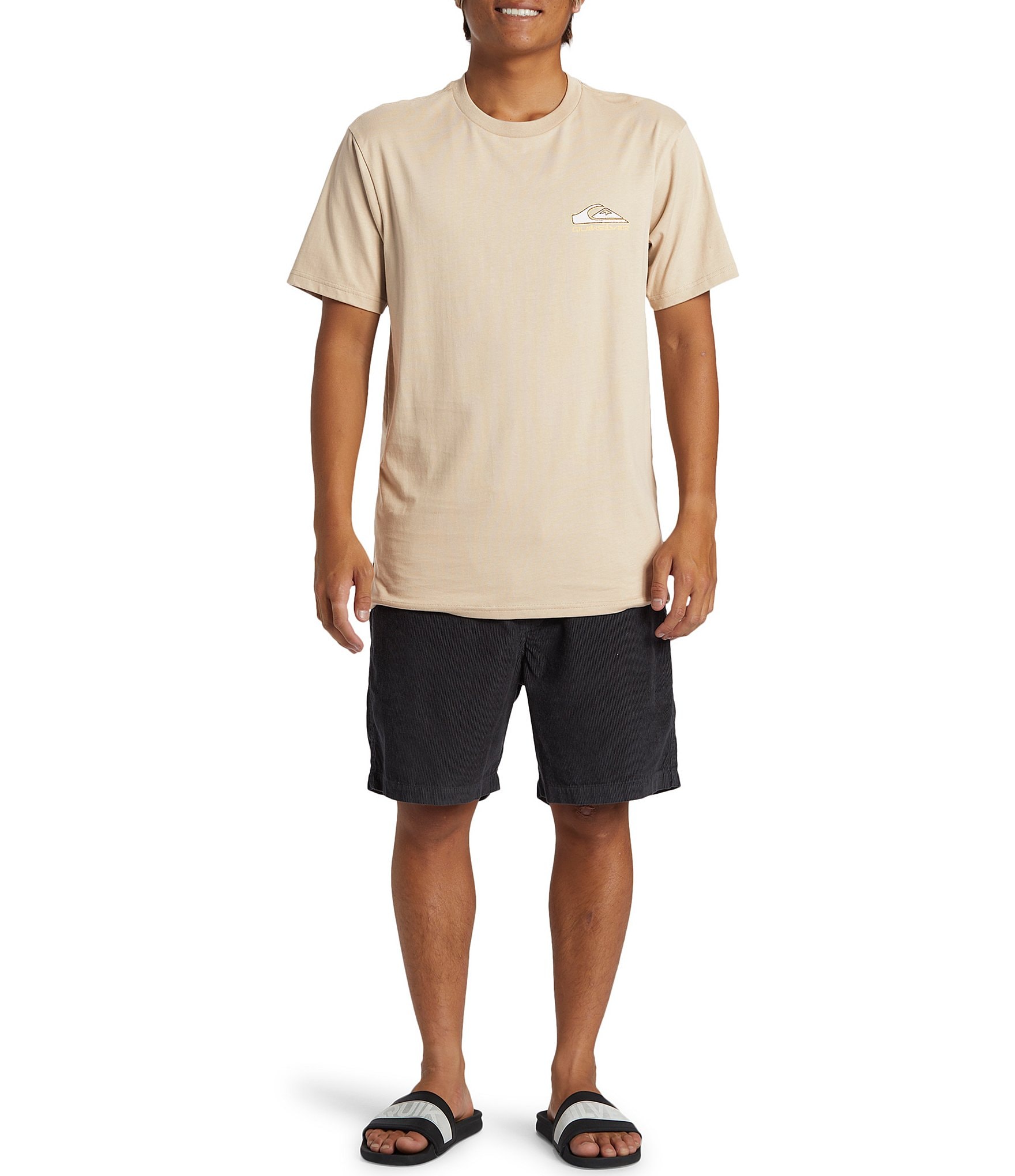 Quiksilver Short Sleeve Set Up More Graphic T-Shirt