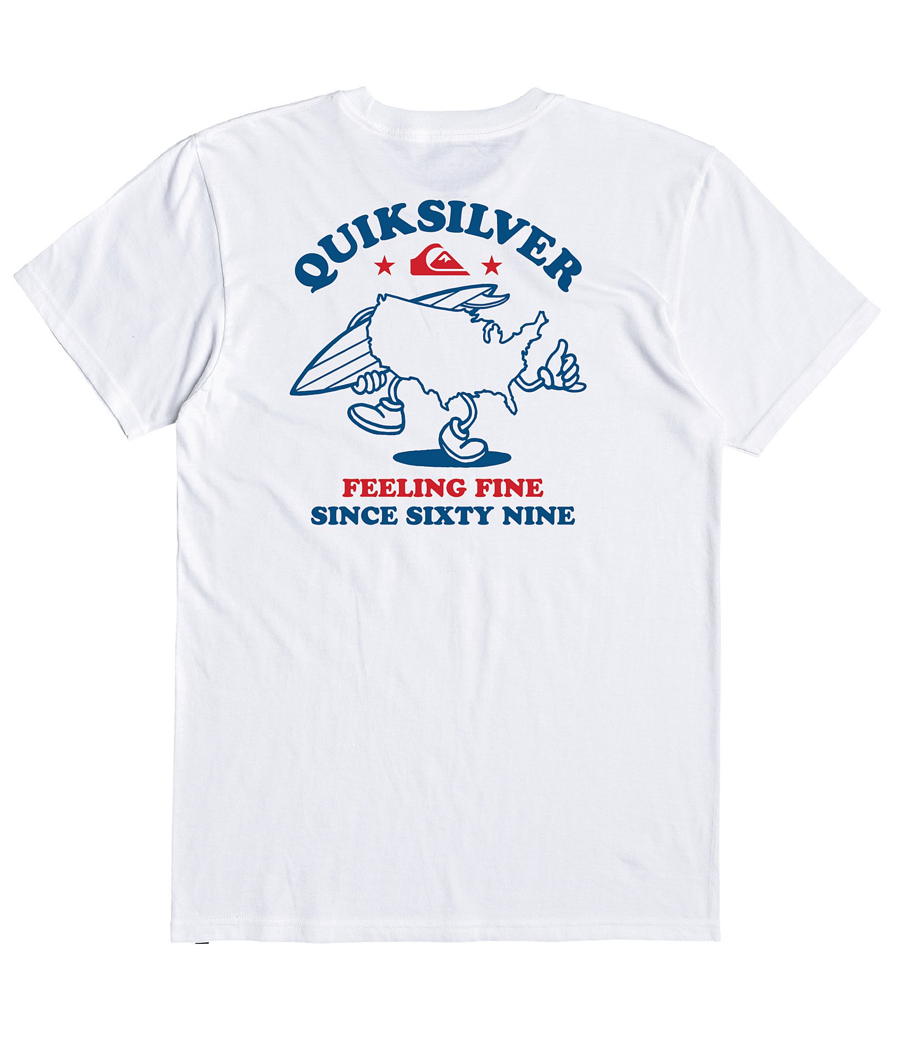 Quiksilver Short Sleeve Surfing USA Graphic T-Shirt