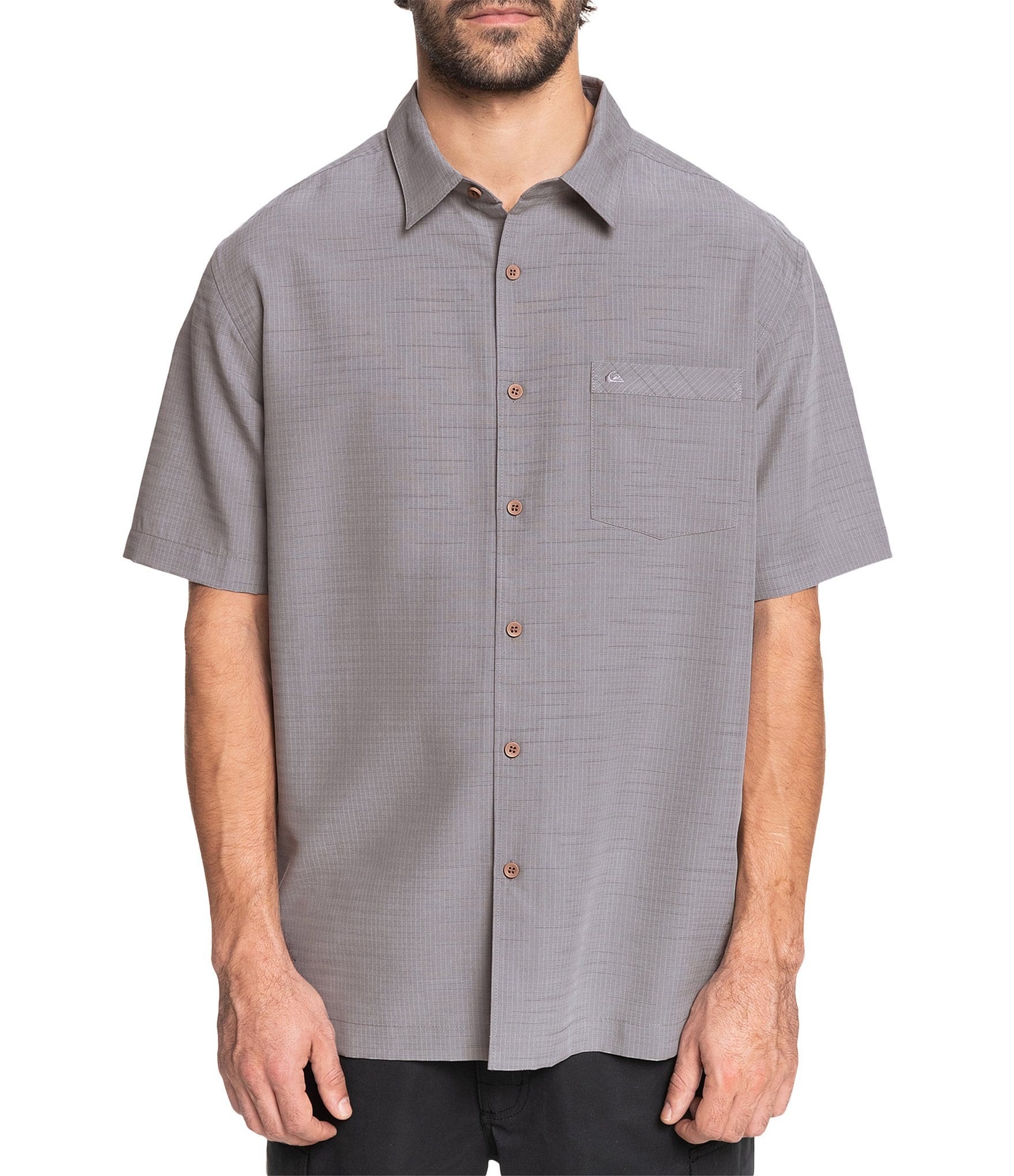 Quiksilver Short Sleeve Waterman Centinela Anti-Wrinkle Shirt | Dillard's