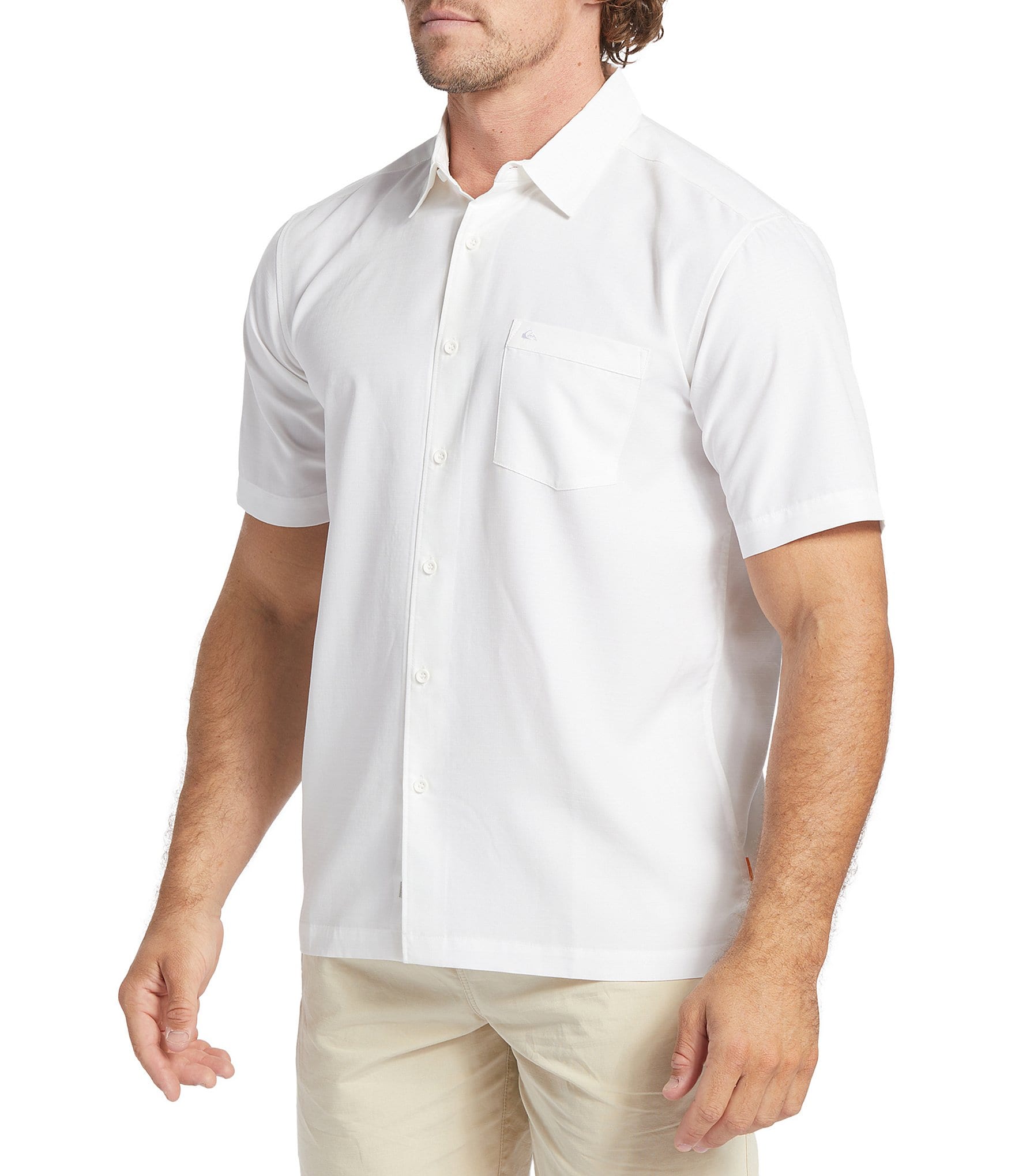 Quiksilver Short Sleeve Waterman Centinela Anti-Wrinkle Shirt