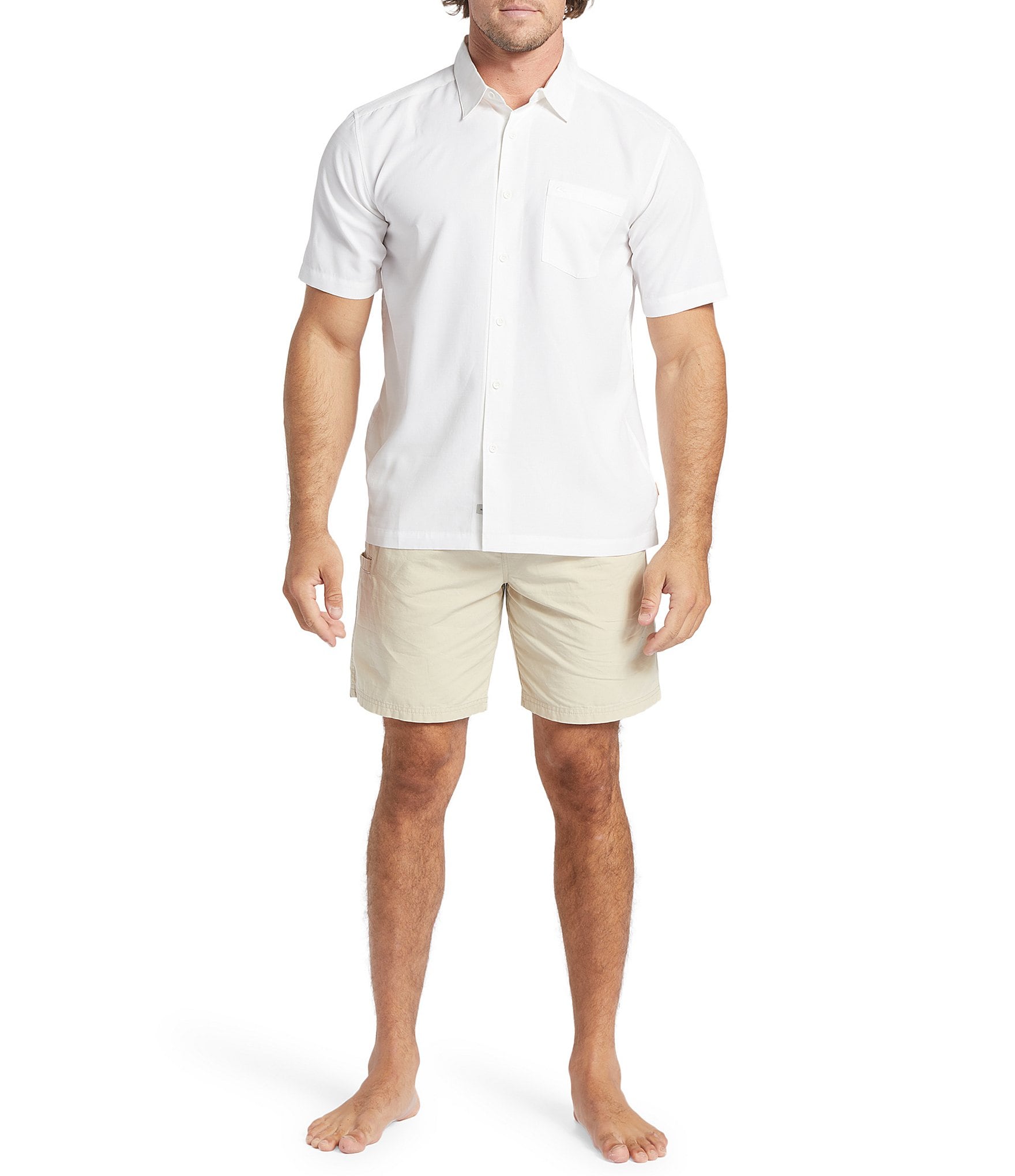 Quiksilver Short Sleeve Waterman Centinela Anti-Wrinkle Shirt