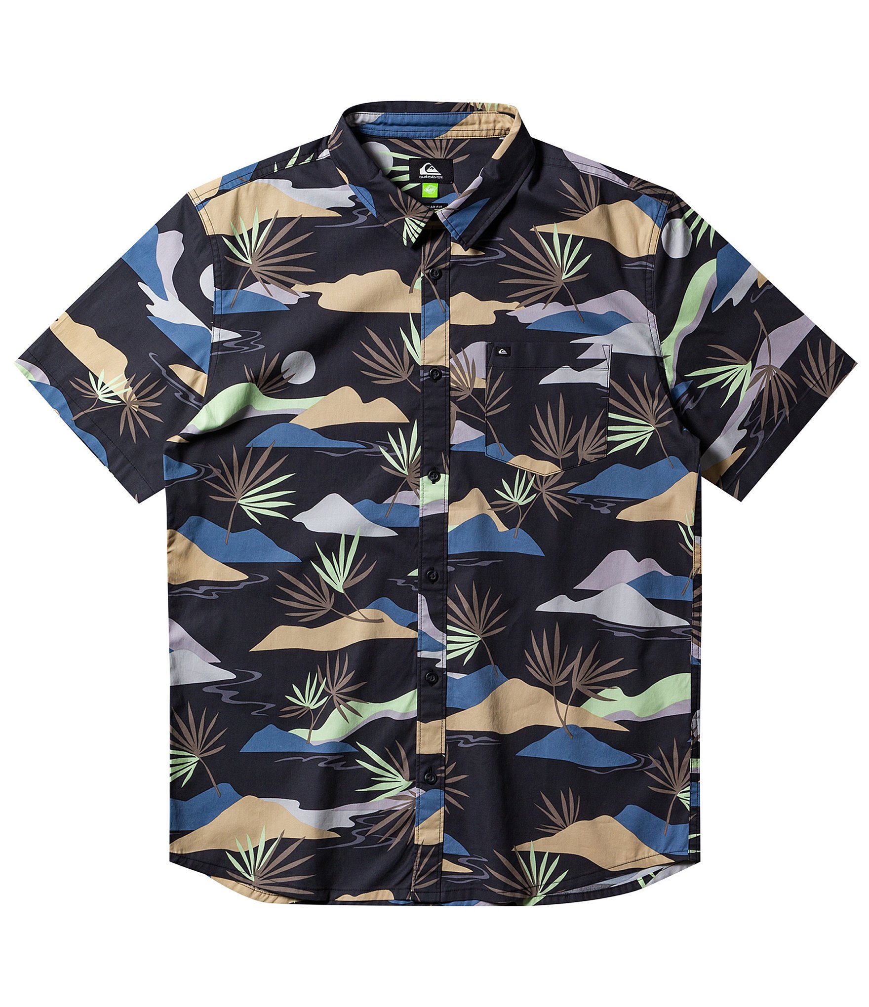 Quiksilver Slow Dazed Short Sleeve Woven Shirt | Dillard's