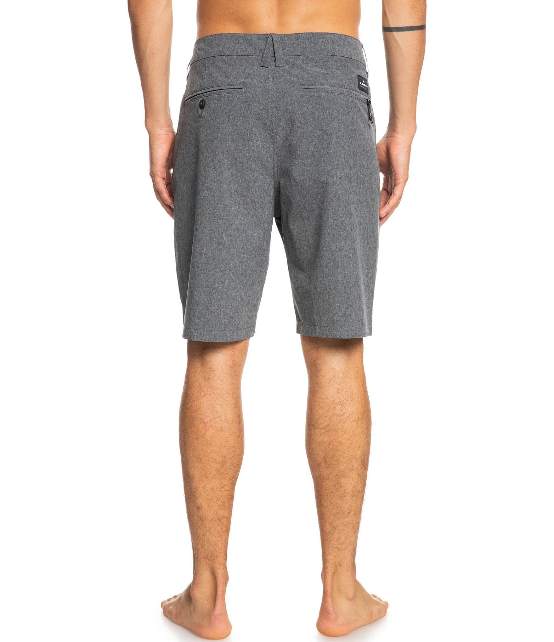 Quiksilver Union Heather Amphibian 20#double; Outseam Hybrid Shorts