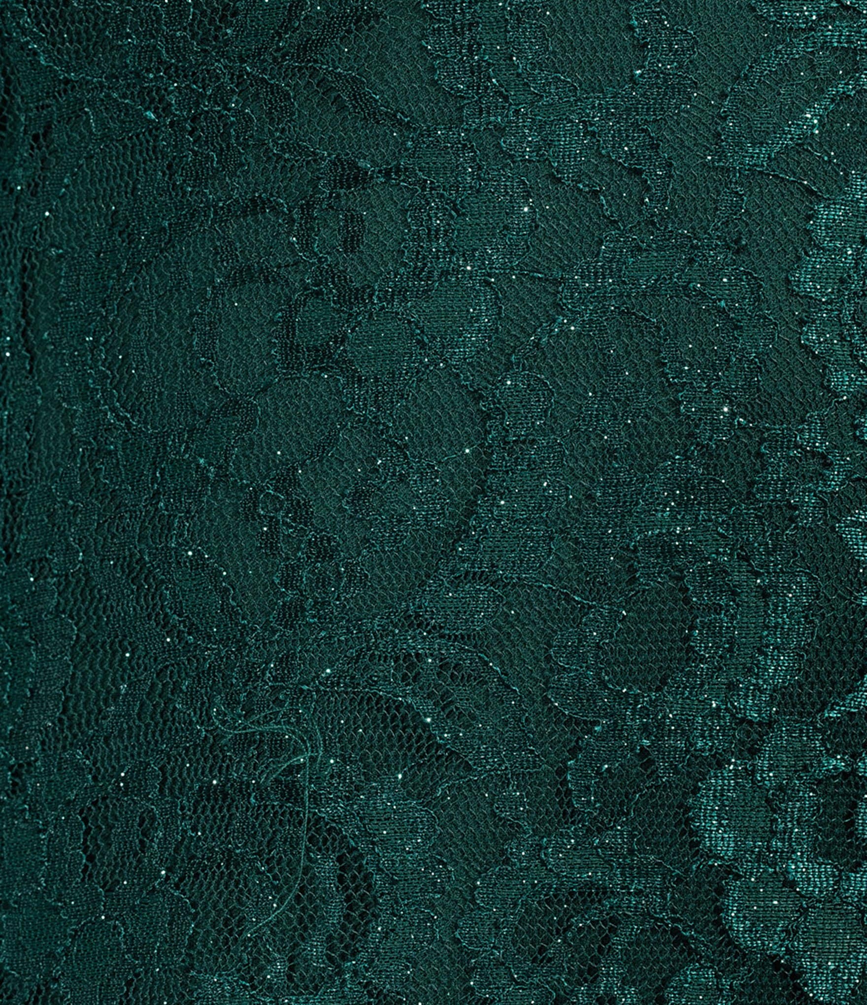 R & M Richards Plus Size Off-the-Shoulder Cap Sleeve Stretch Lace Mermaid Gown