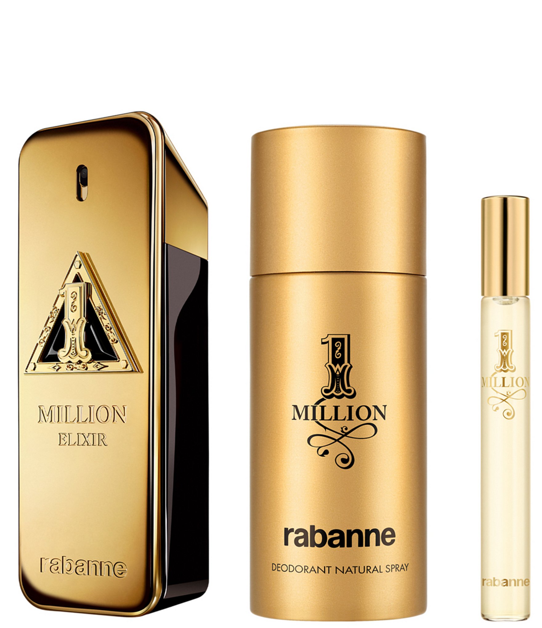 Rabanne 1 Million Elixir Holiday 3-Piece Gift Set