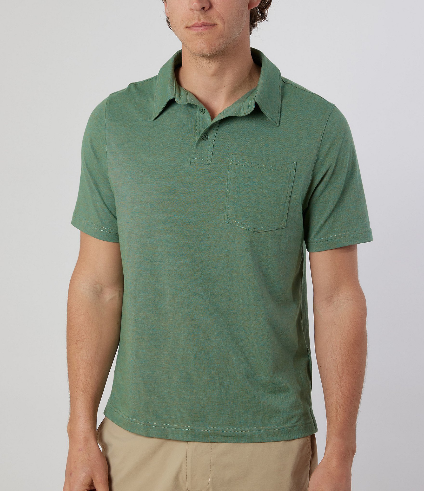 Rainforest Performance Stretch Cliffside Short Sleeve Polo Shirt