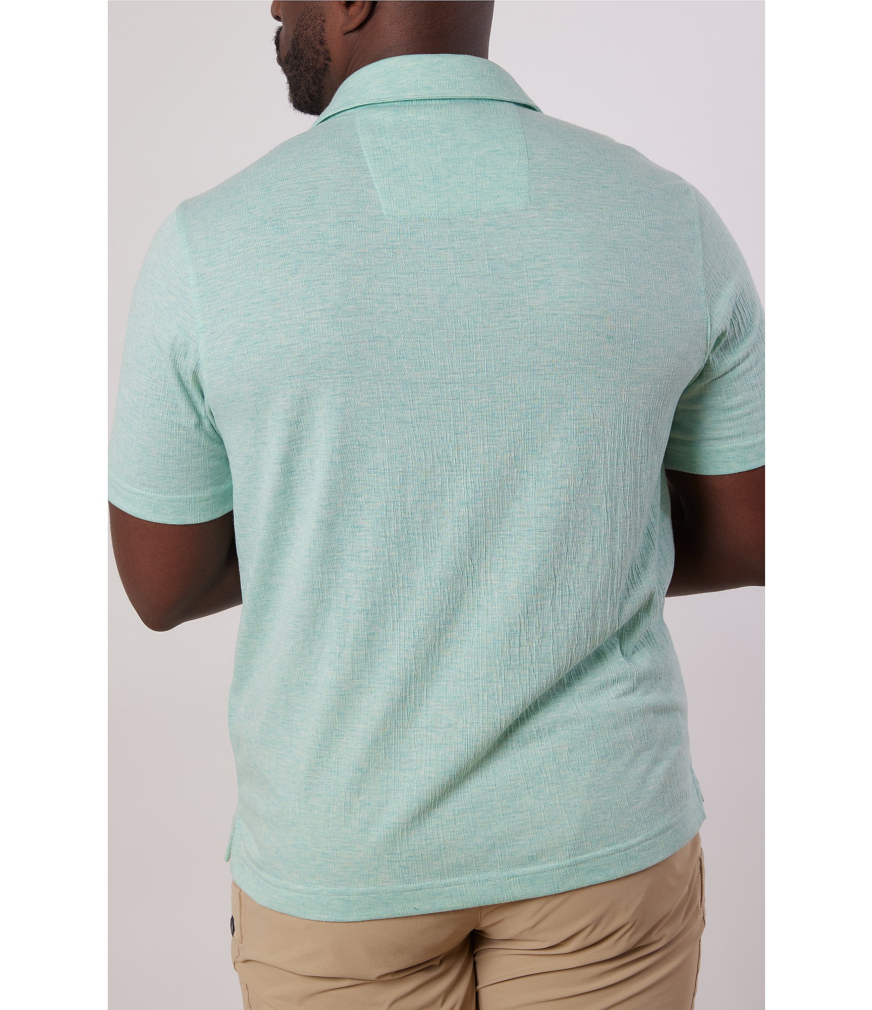 Rainforest Performance Stretch The Dockside Short Sleeve Polo Shirt