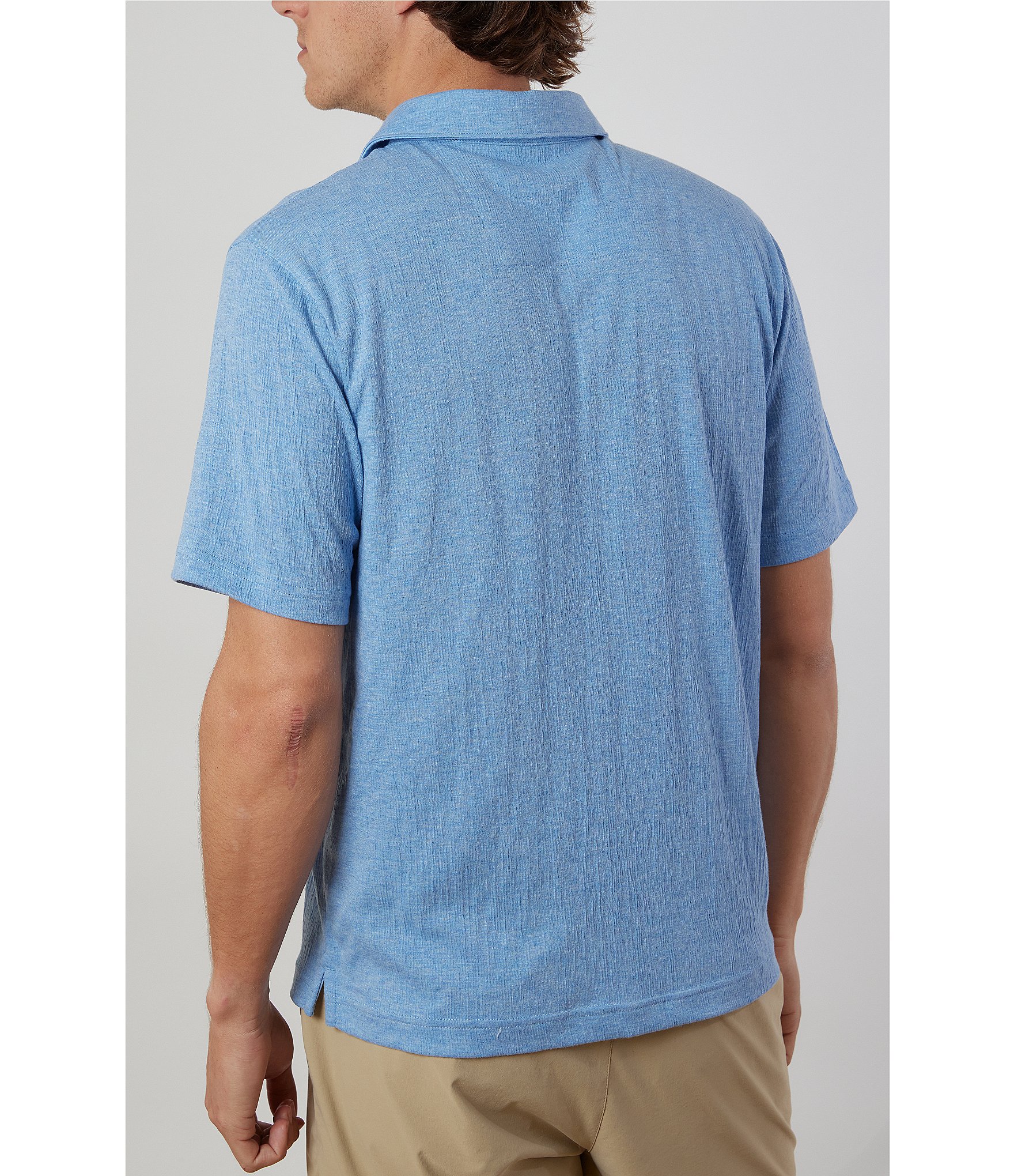 Rainforest Performance Stretch The Dockside Short Sleeve Polo Shirt