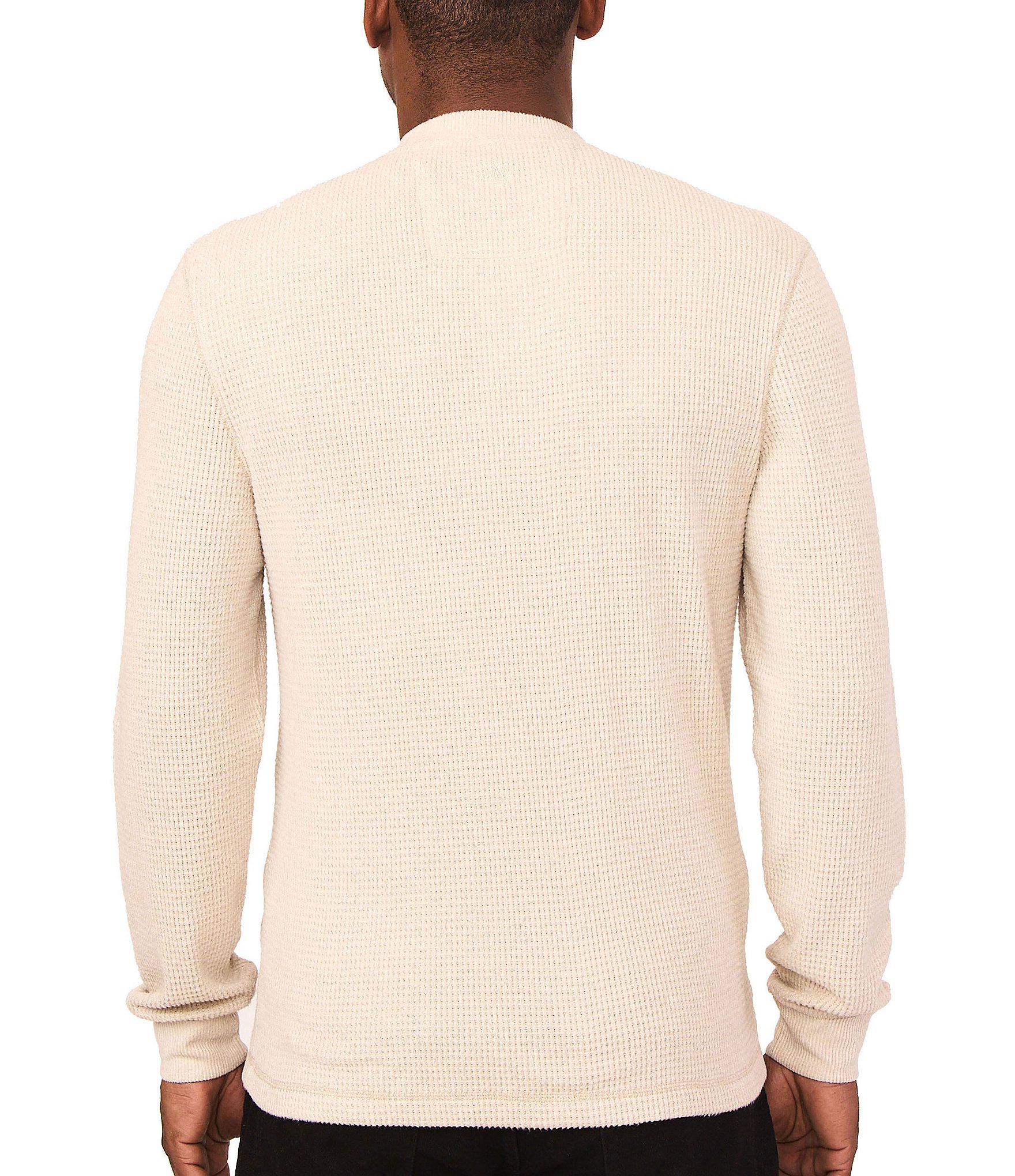 Rainforest Fireside Waffle Henley Shirt