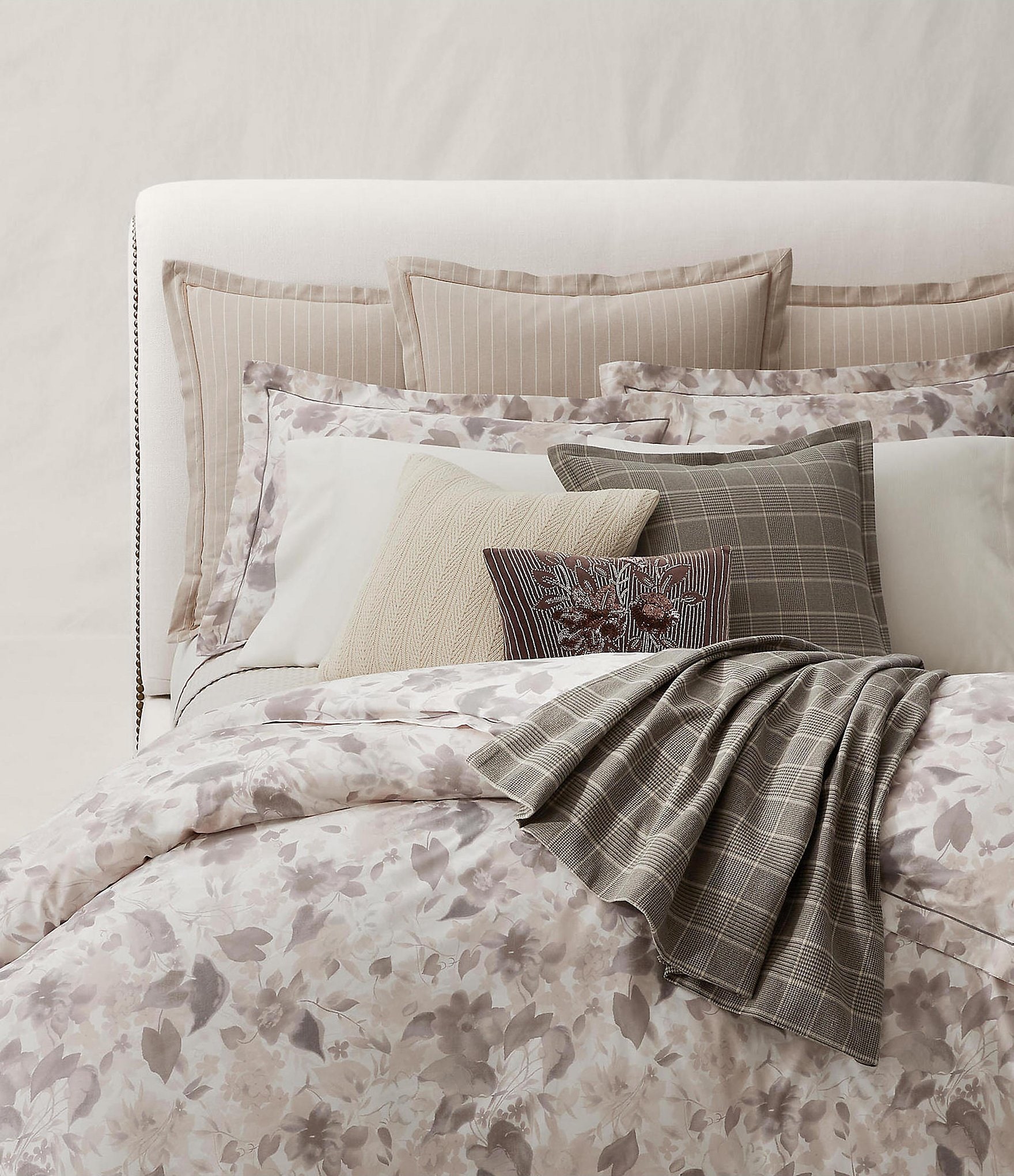 Ralph Lauren Avery Bedding Collection Floral Sateen Comforter | Dillard's