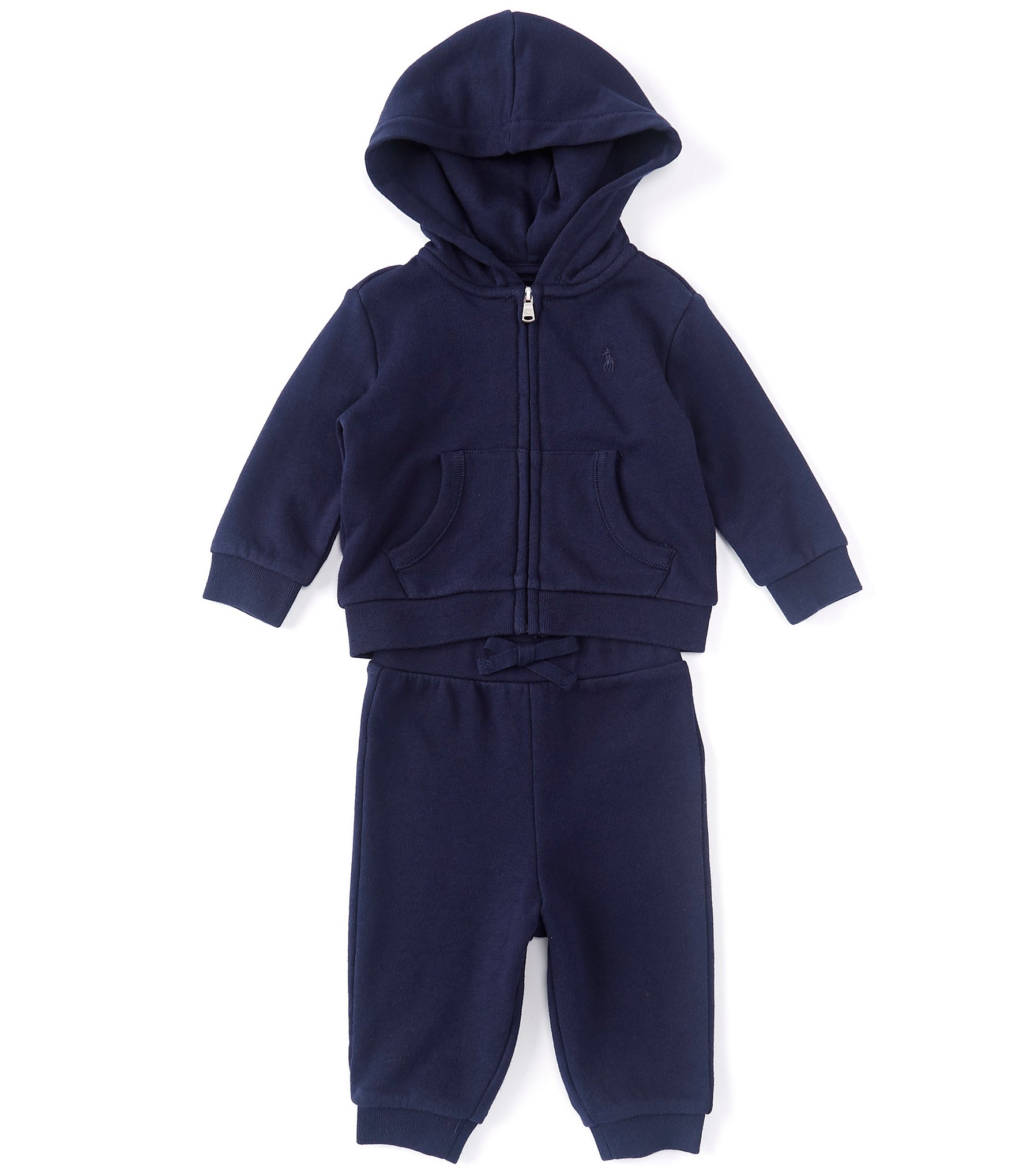 Ralph Lauren Baby Boys 3-24 Months Athletic Terry Fleece Hoodie & Pant Set