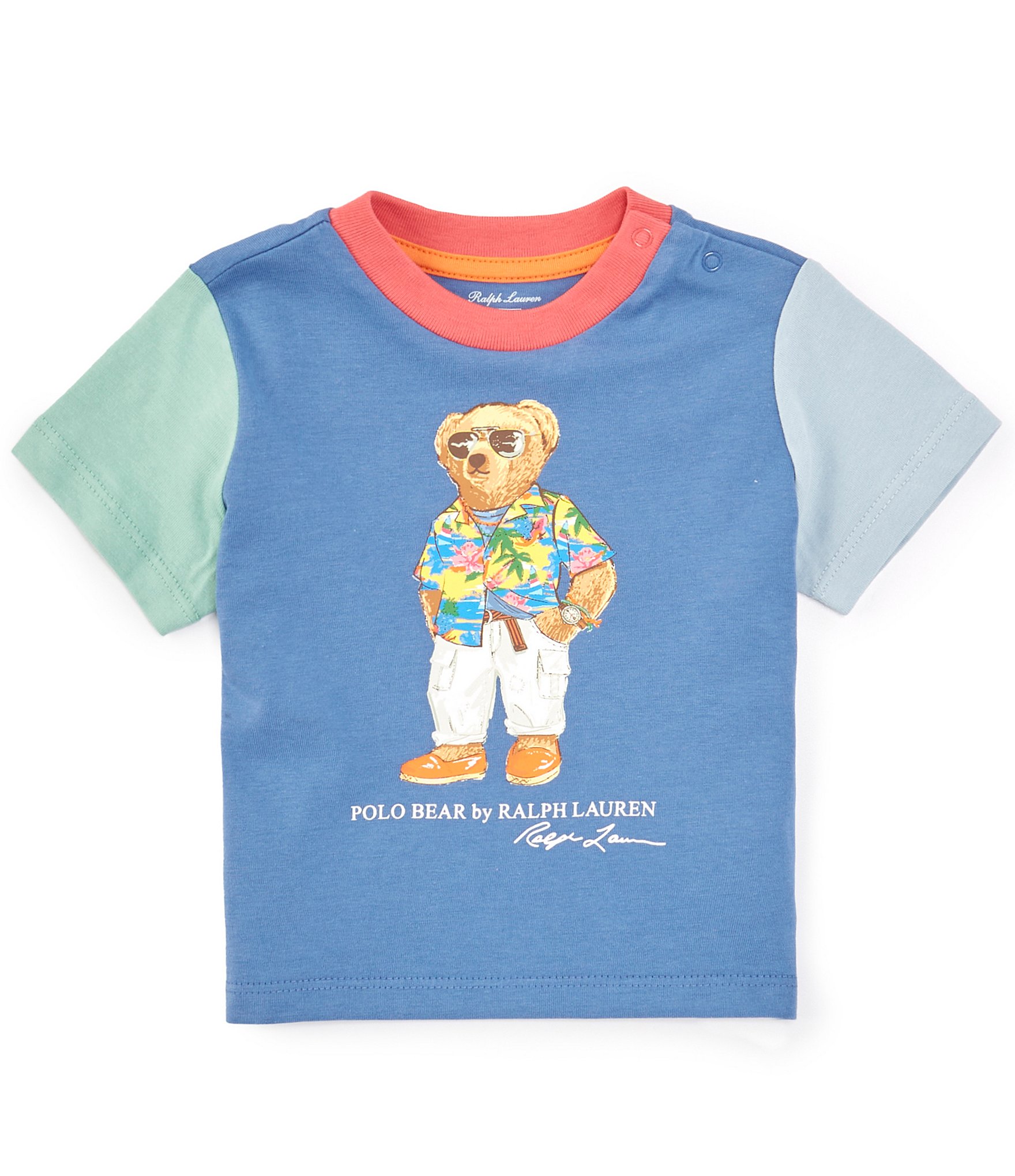 4 Polo Bear Ralph shops Lauren Baby Tshirts