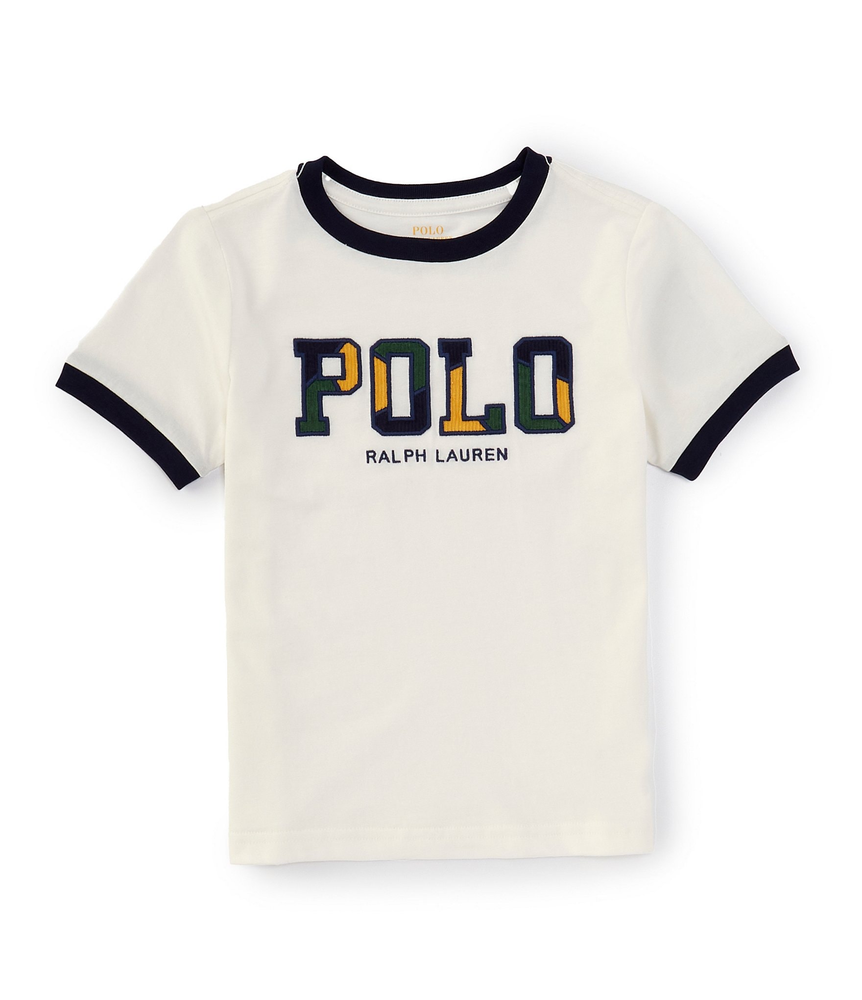 Ralph Lauren Baby Boys 3-24 Months Short-Sleeve Corduroy-Logo Jersey T-Shirt