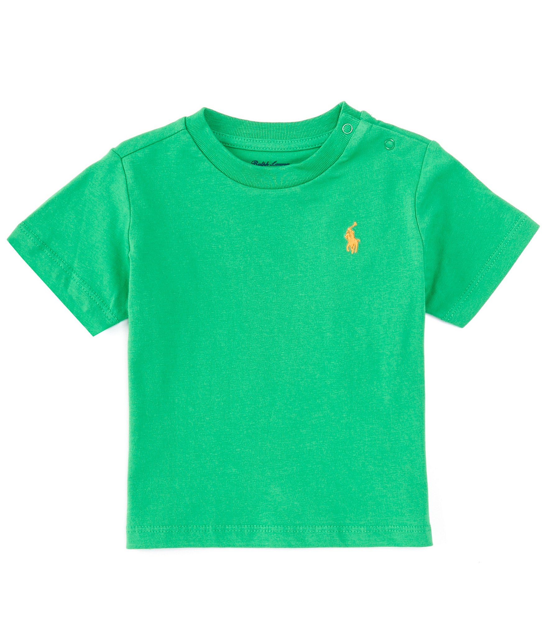 Ralph Lauren Baby Boys 3-24 Months Short Sleeve Crew Neck Jersey T-Shirt