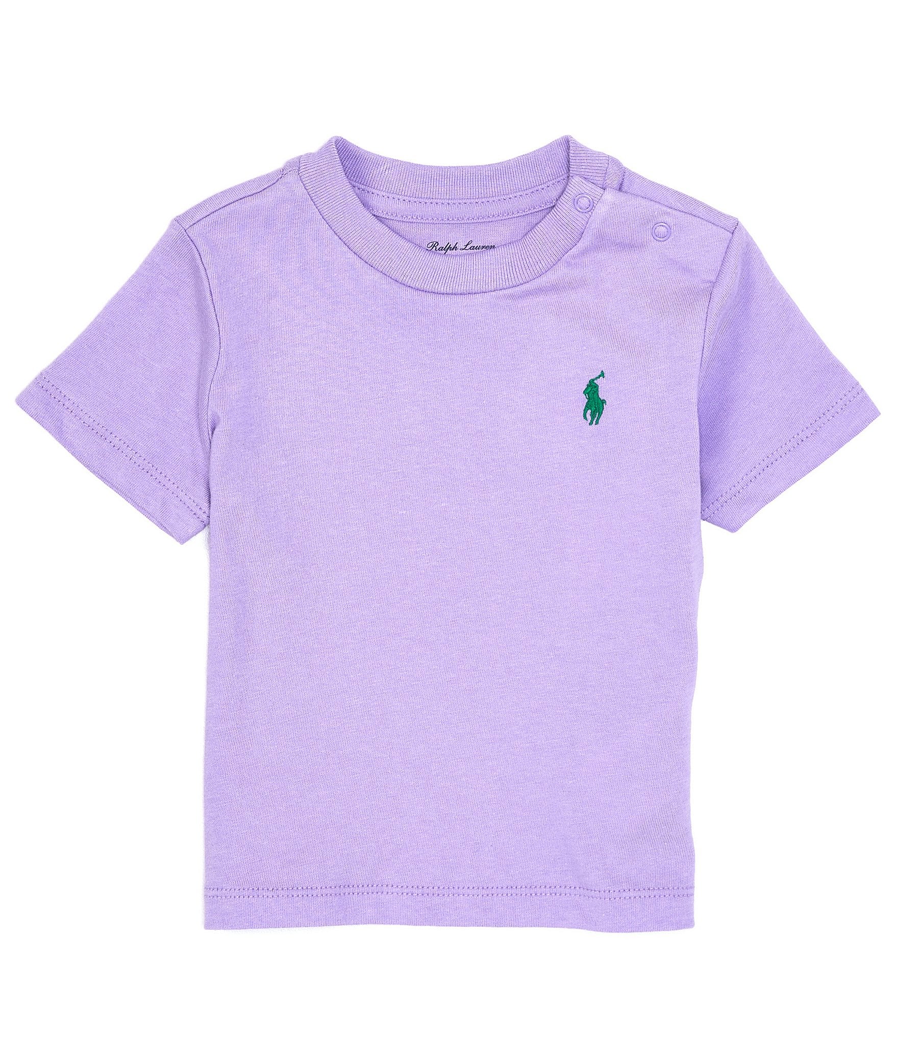 Purple ralph lauren t hot sale shirt