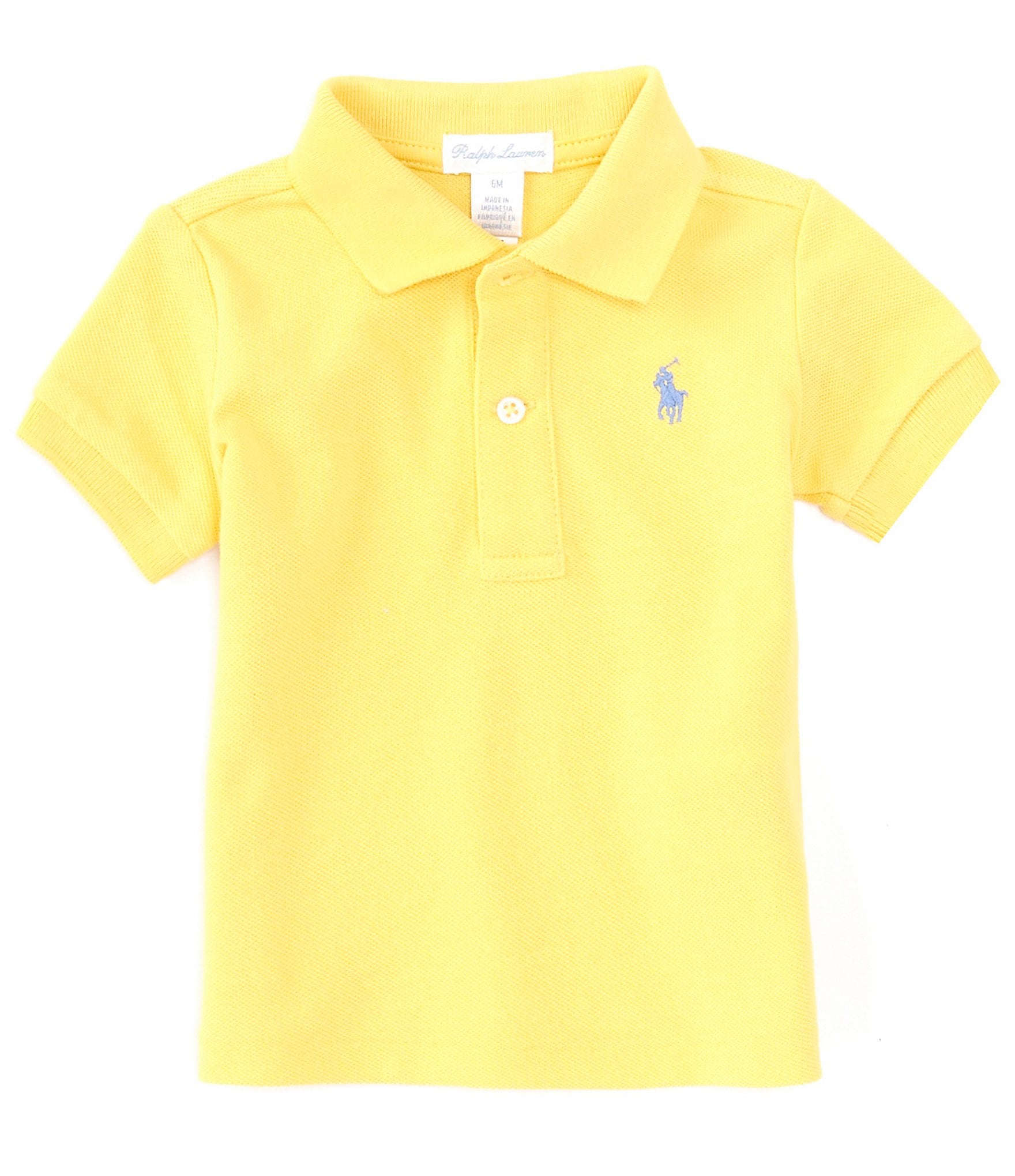 Ralph Lauren Baby Boys 3-24 Months Short Sleeve Mesh Polo Shirt | Dillard's