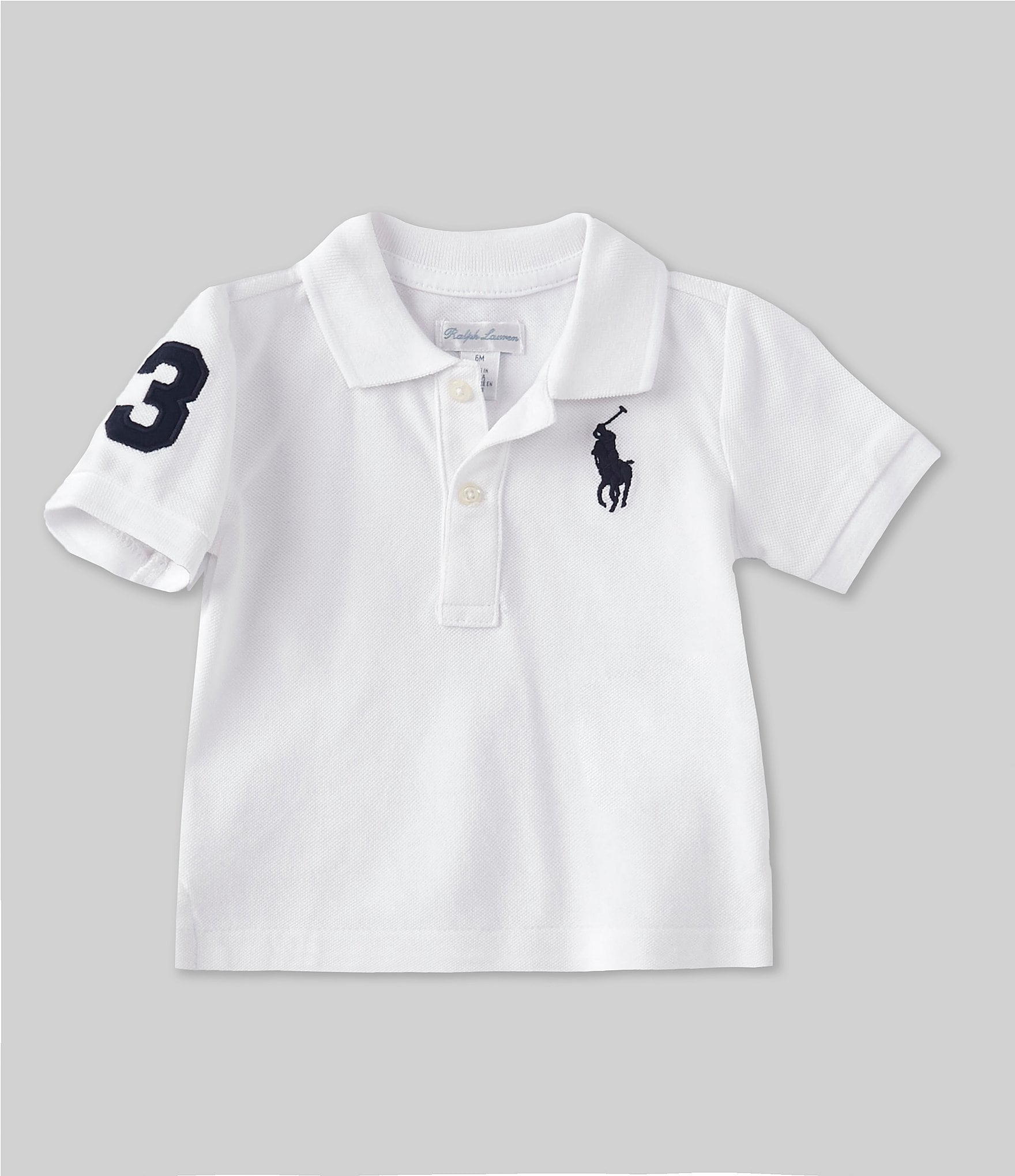 Refine tournament alley Ralph Lauren Baby Boys 3-24 Months Short Sleeve Big Pony Polo Shirt |  Dillard's