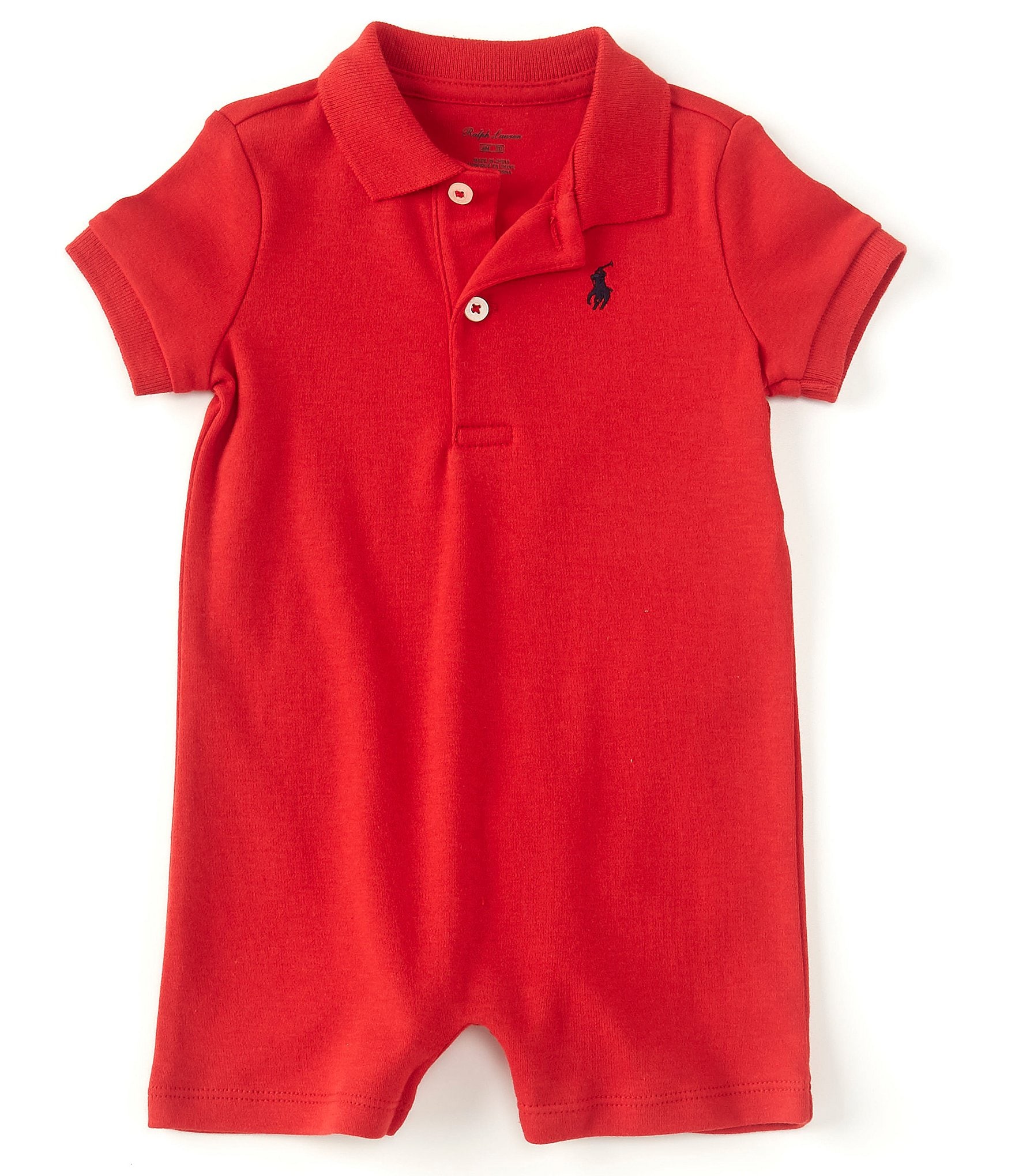 Buy Ralph Lauren Striped Shortall Onesie 12 month