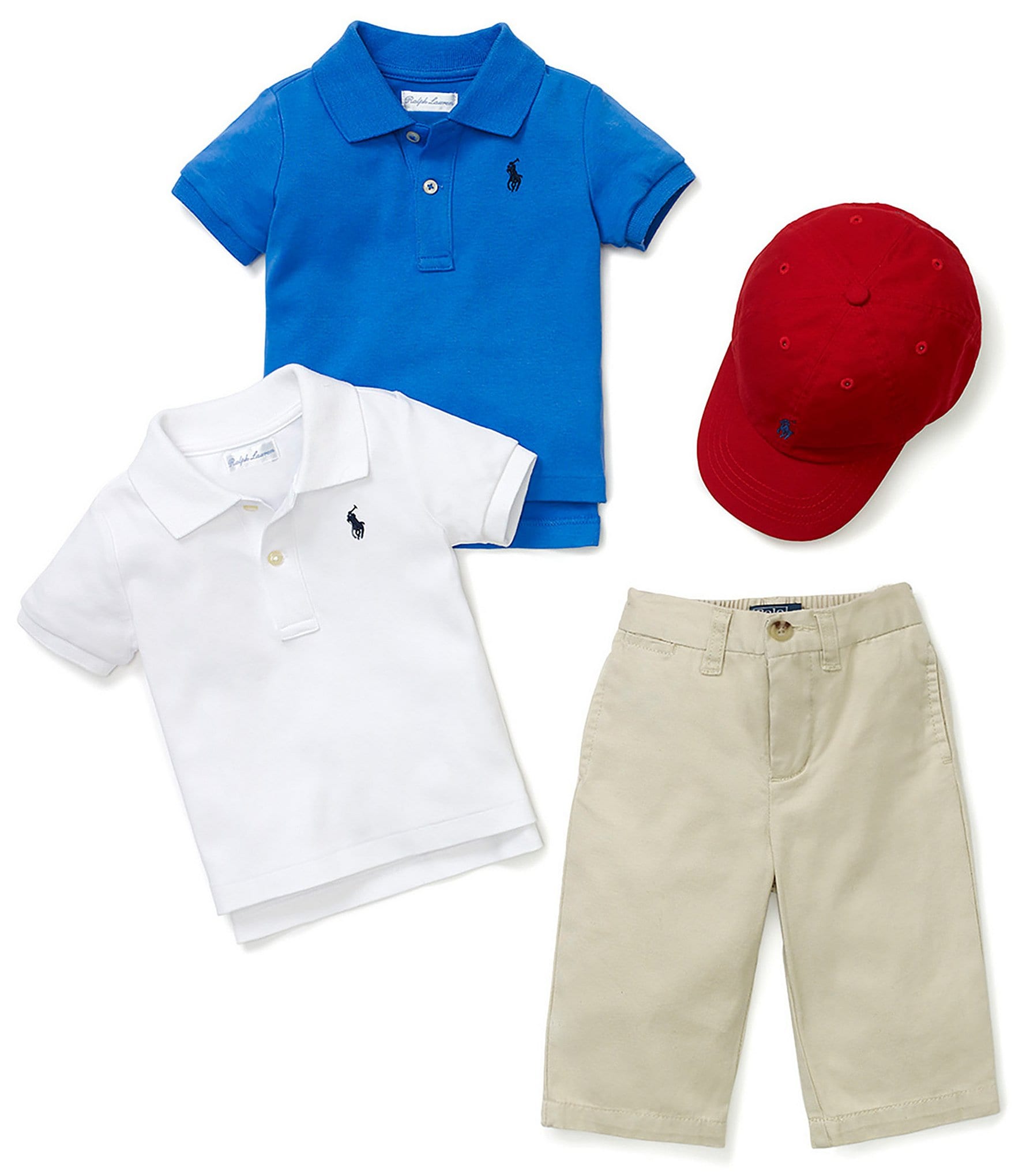 Ralph Lauren Baby Boys 3-24 Months Interlock Polo Shirt