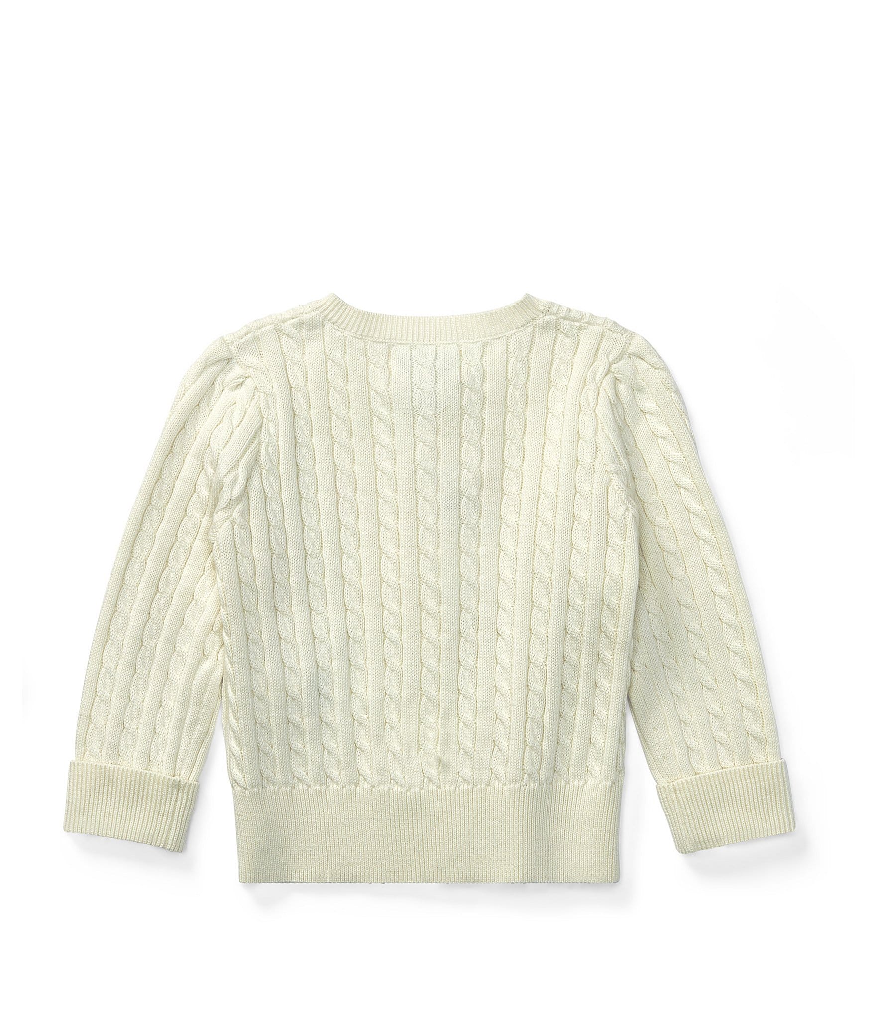 Ralph Lauren Baby Girls 3-24 Months Mini Cable-Knit Cardigan