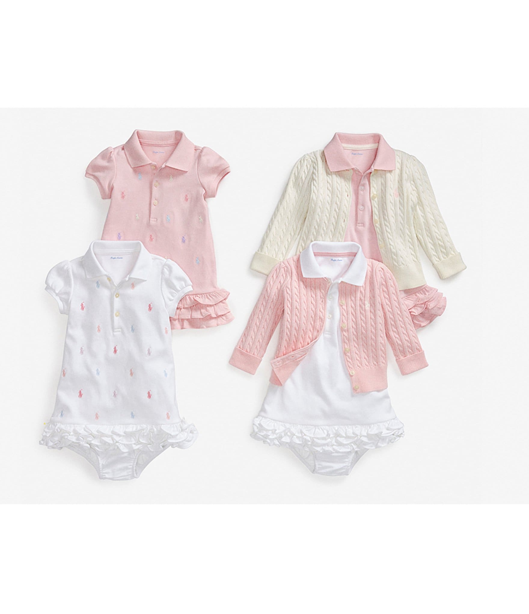 Ralph Lauren Baby Girls 3-24 Months Polo Cupcake Dress