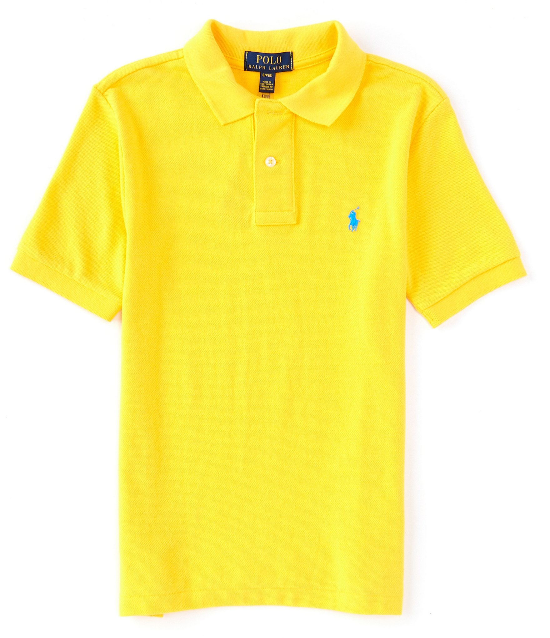 Polo Ralph Lauren Big Boys 8-20 Short Sleeve Classic Mesh Polo Shirt |  Dillard's