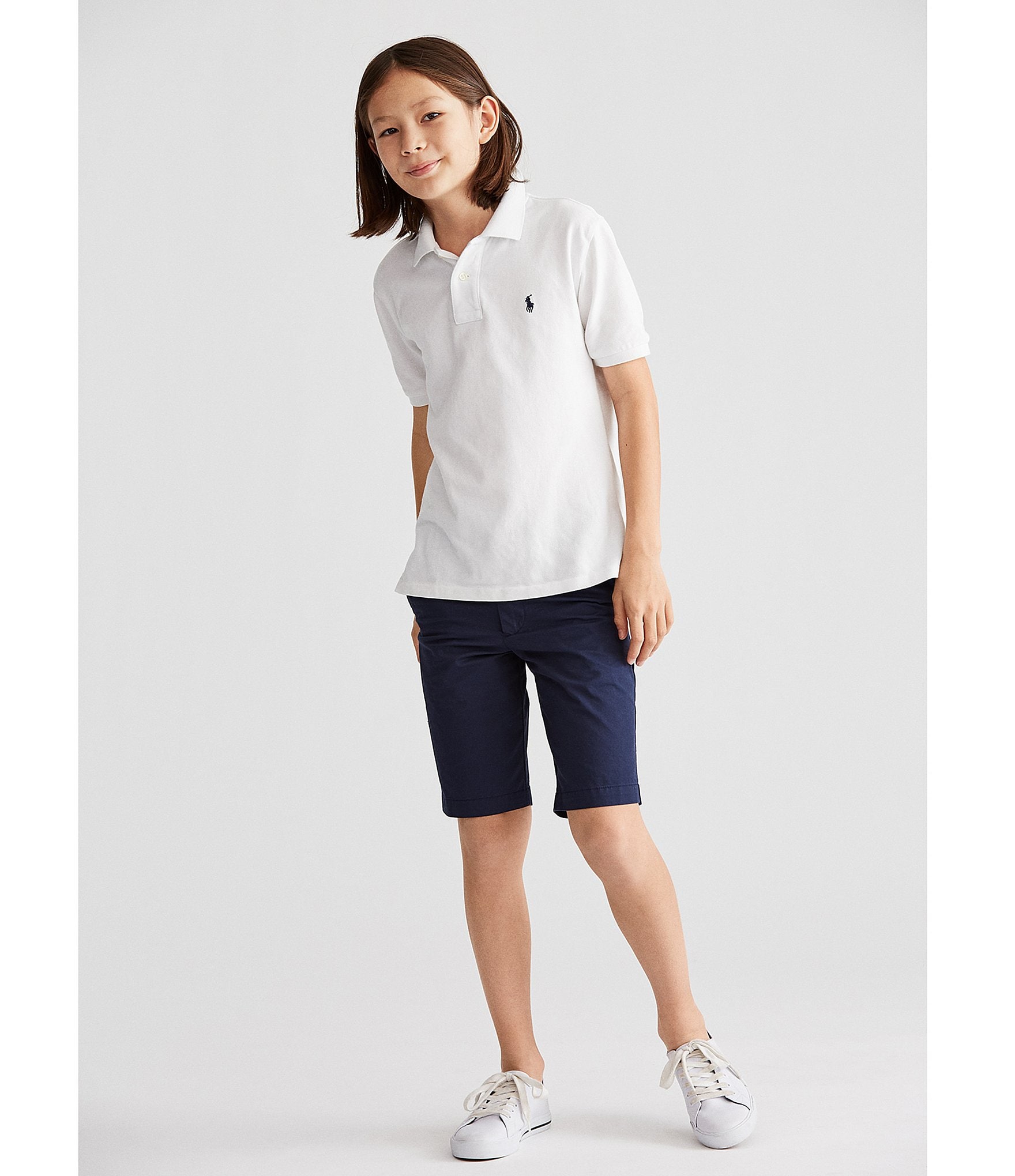 Polo Ralph Lauren Big Boys 8-20 Short Sleeve Classic Mesh Polo Shirt