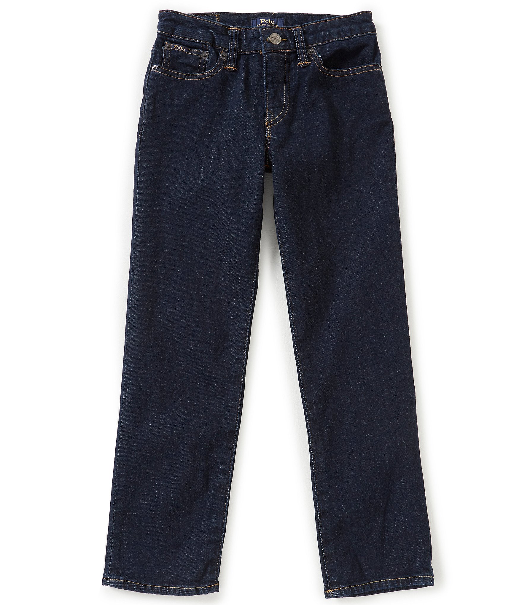 Polo Ralph Lauren Big Boys 8-20 Dark Wash Denim Jeans