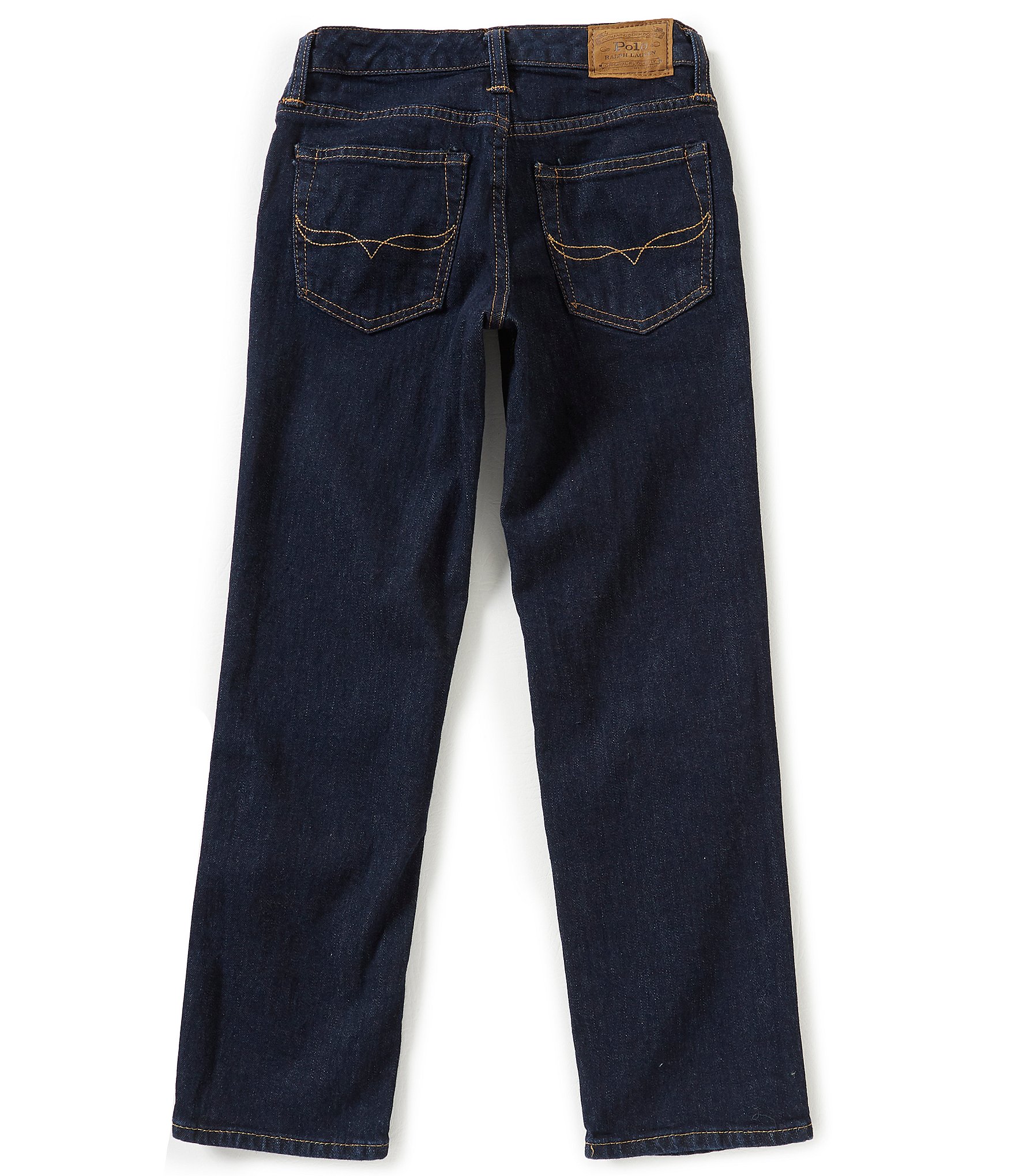 Polo Ralph Lauren Big Boys 8-20 Hampton Dark Wash Denim Jeans