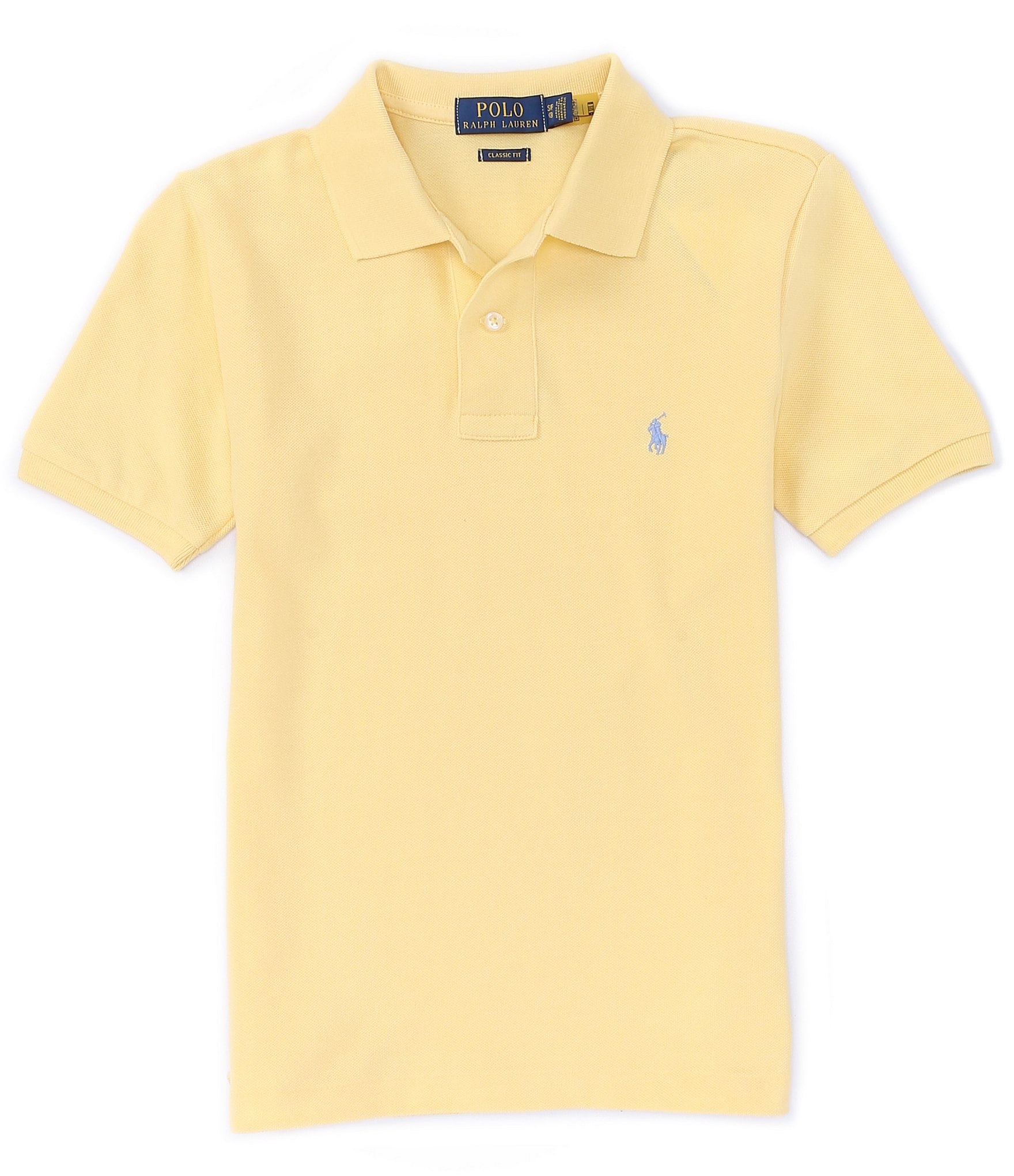 yellow polo shirt age 2-3