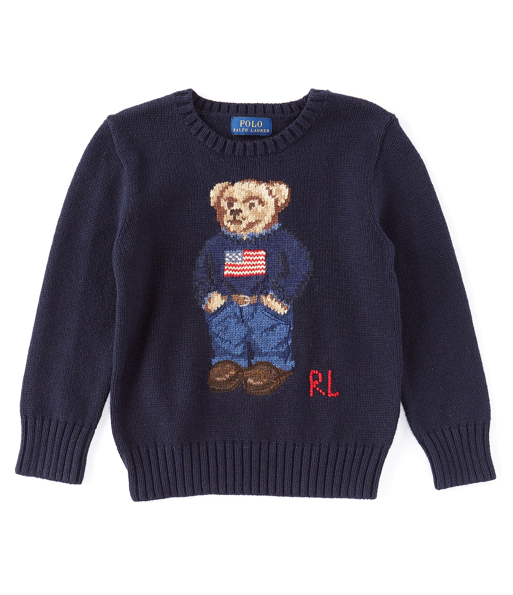 polo teddy bear sweater