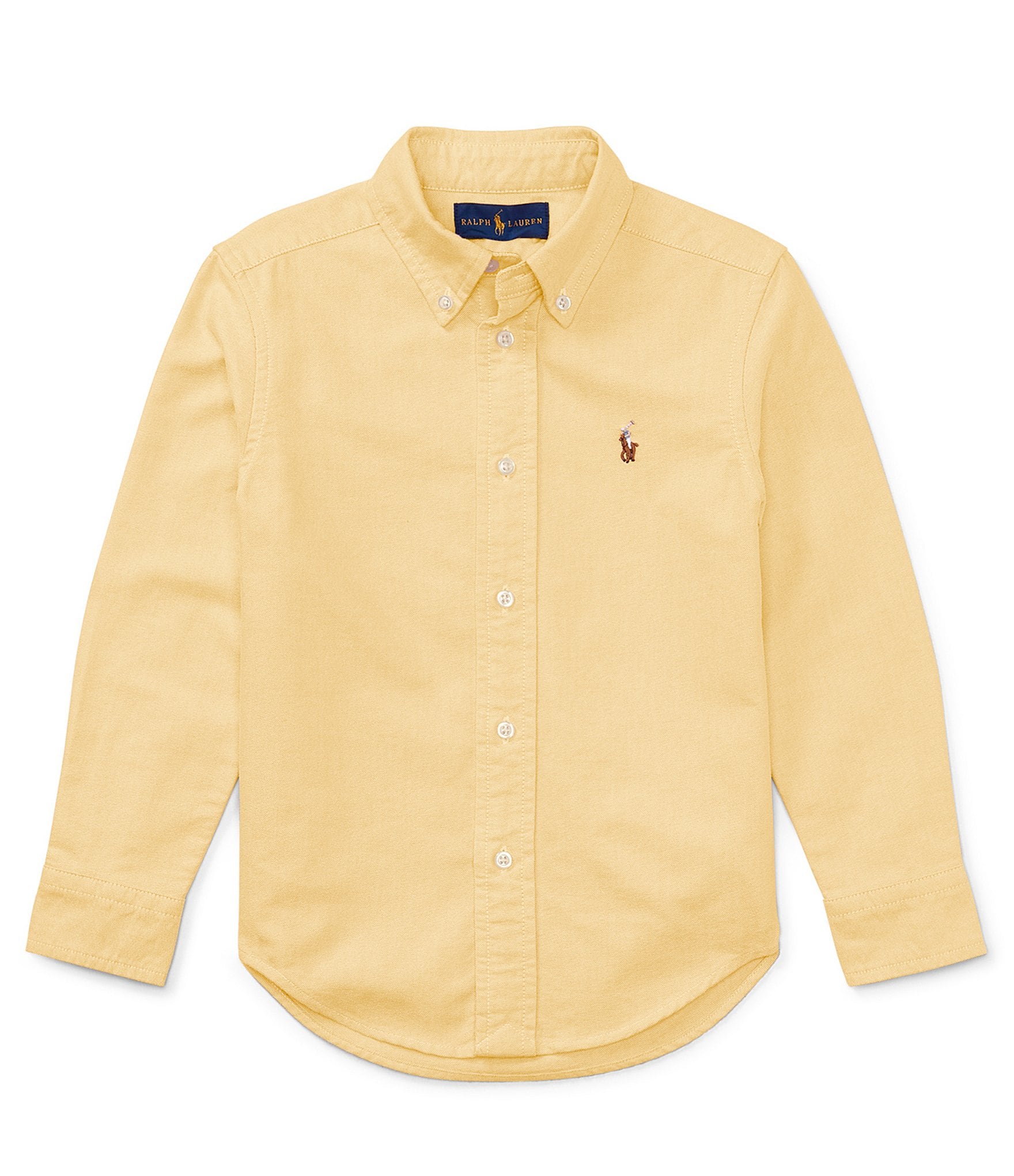 Polo Ralph Lauren Little Boys 2T-7 Long-Sleeve Oxford Shirt | Dillard's