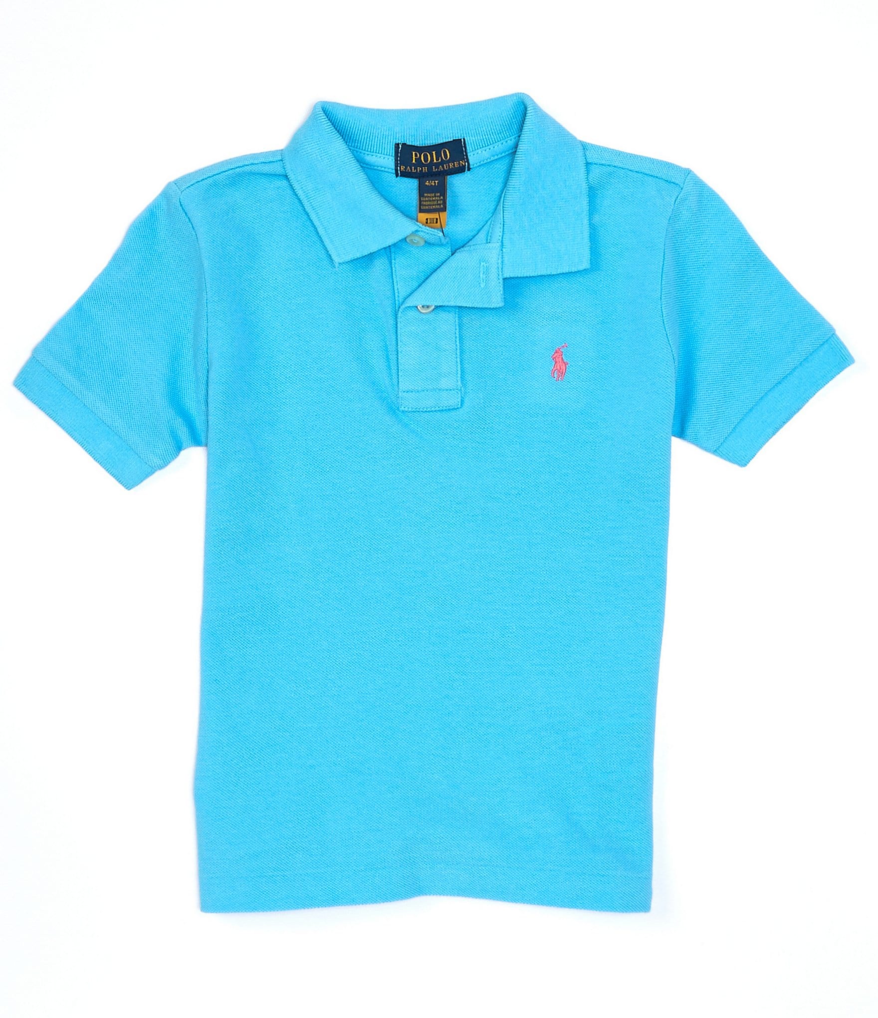 Formuleren begaan Staat Polo Ralph Lauren Little Boys 2T-7 Short Sleeve Essential Mesh Polo Shirt |  Dillard's