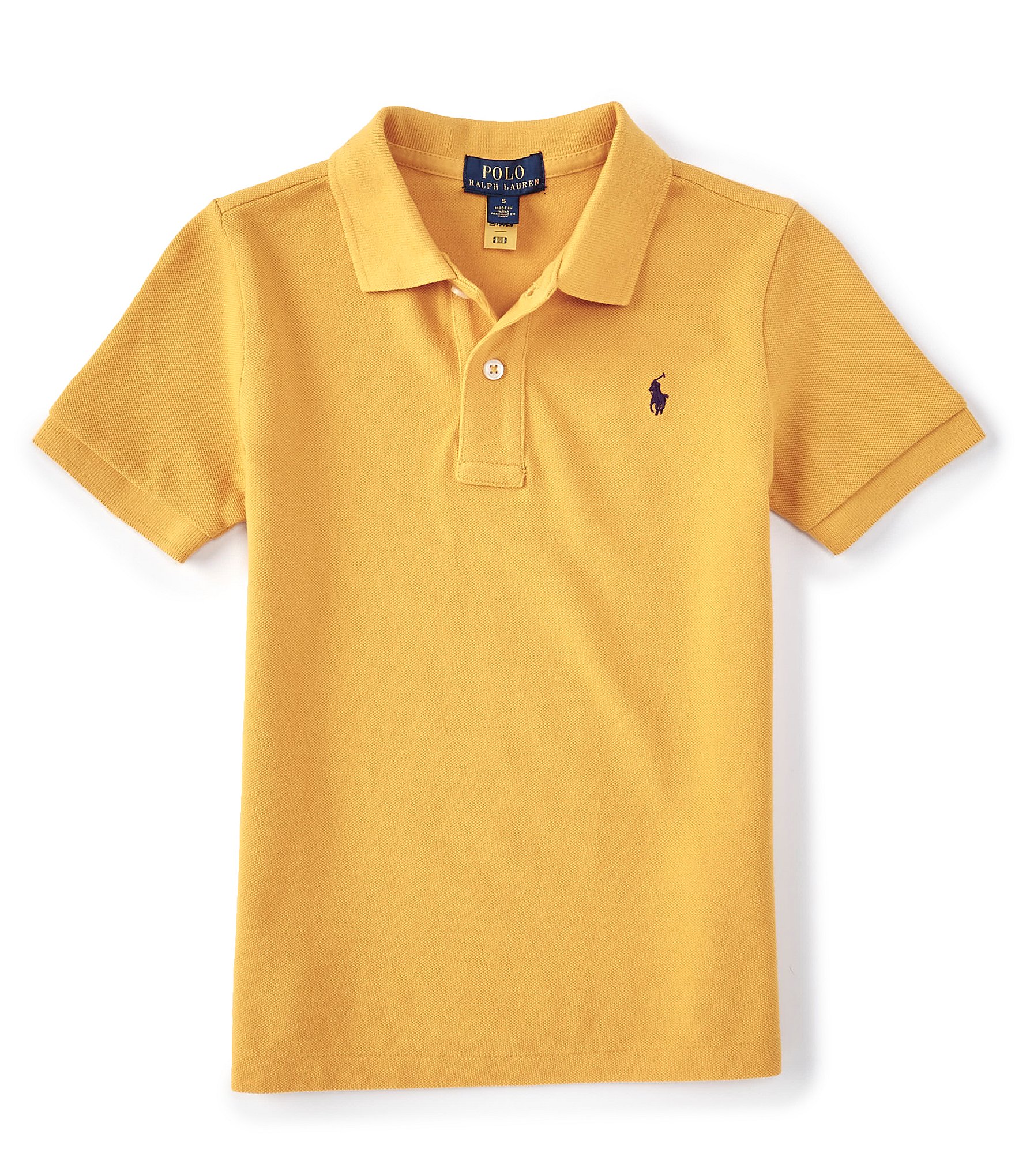 yellow polo shirt for boys