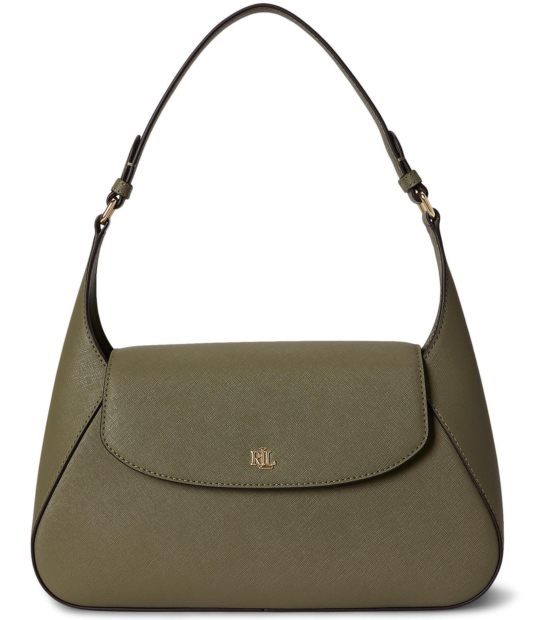 Lauren Ralph Lauren Schylar Crosshatch Medium Shoulder Bag