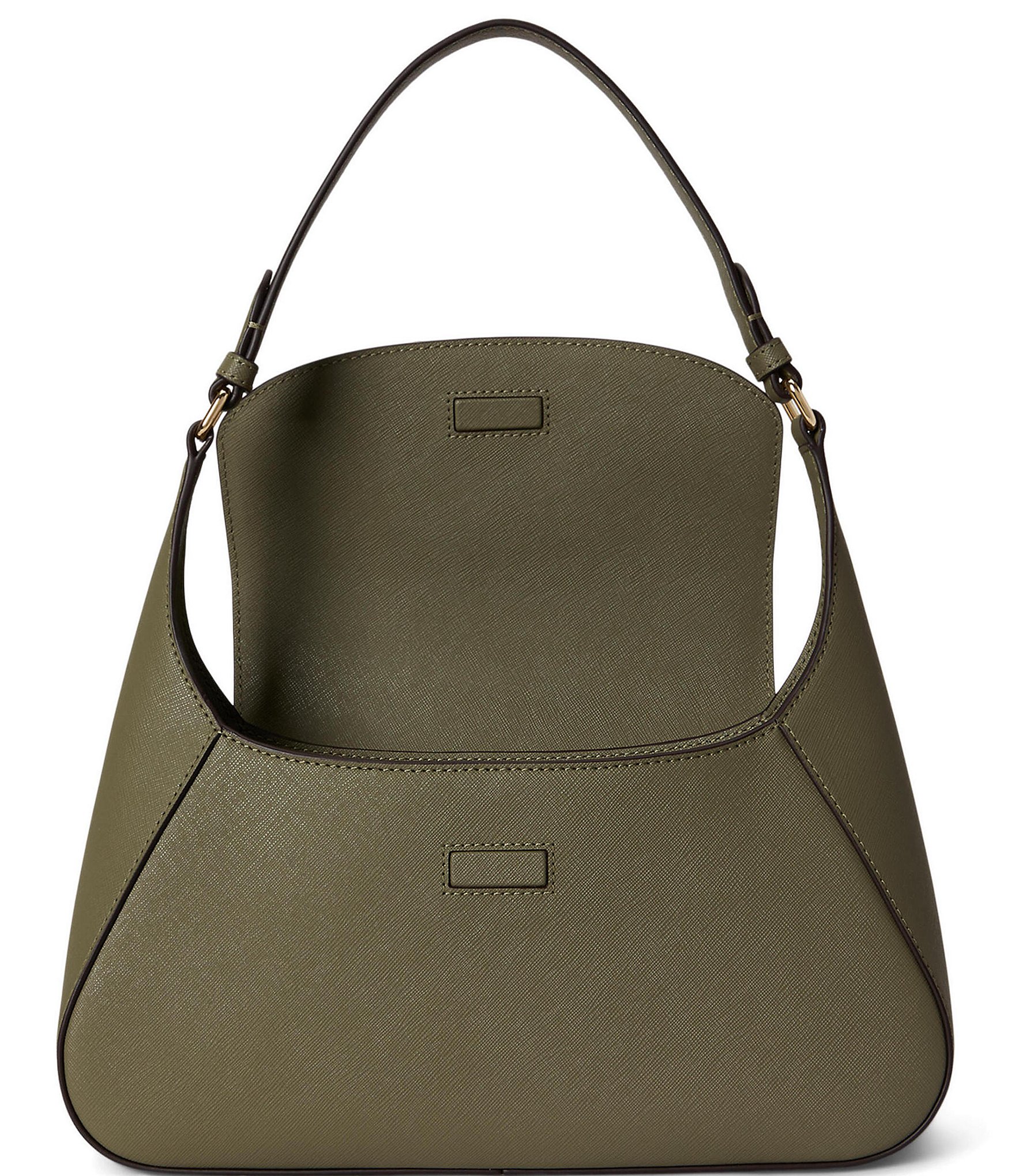 Lauren Ralph Lauren Schylar Crosshatch Medium Shoulder Bag