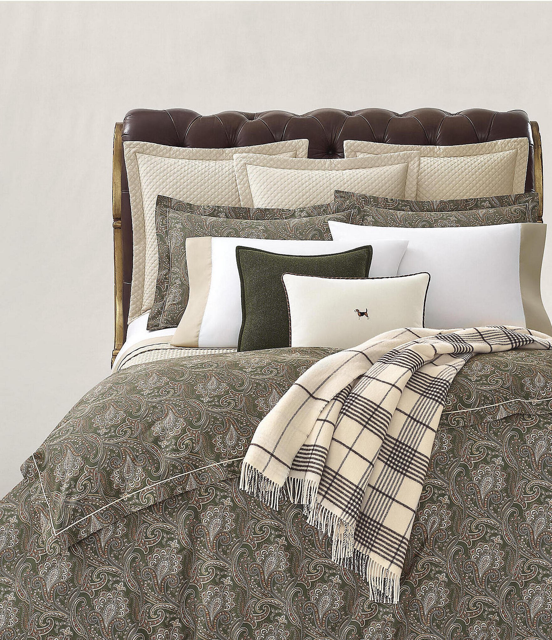 Ralph Lauren Heritage Collection Paisley Comforter | Dillard's