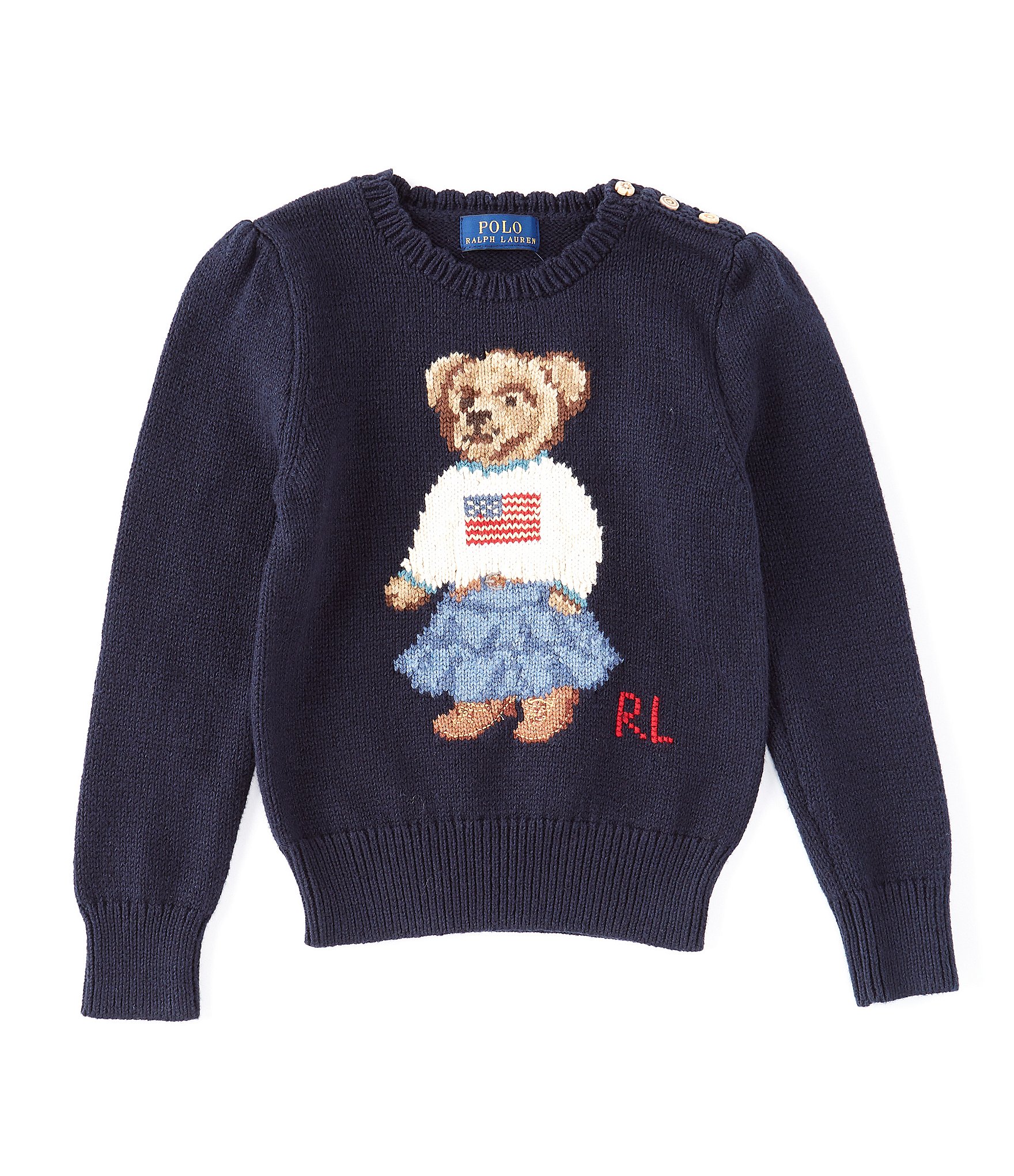 ralph lauren girls sweater