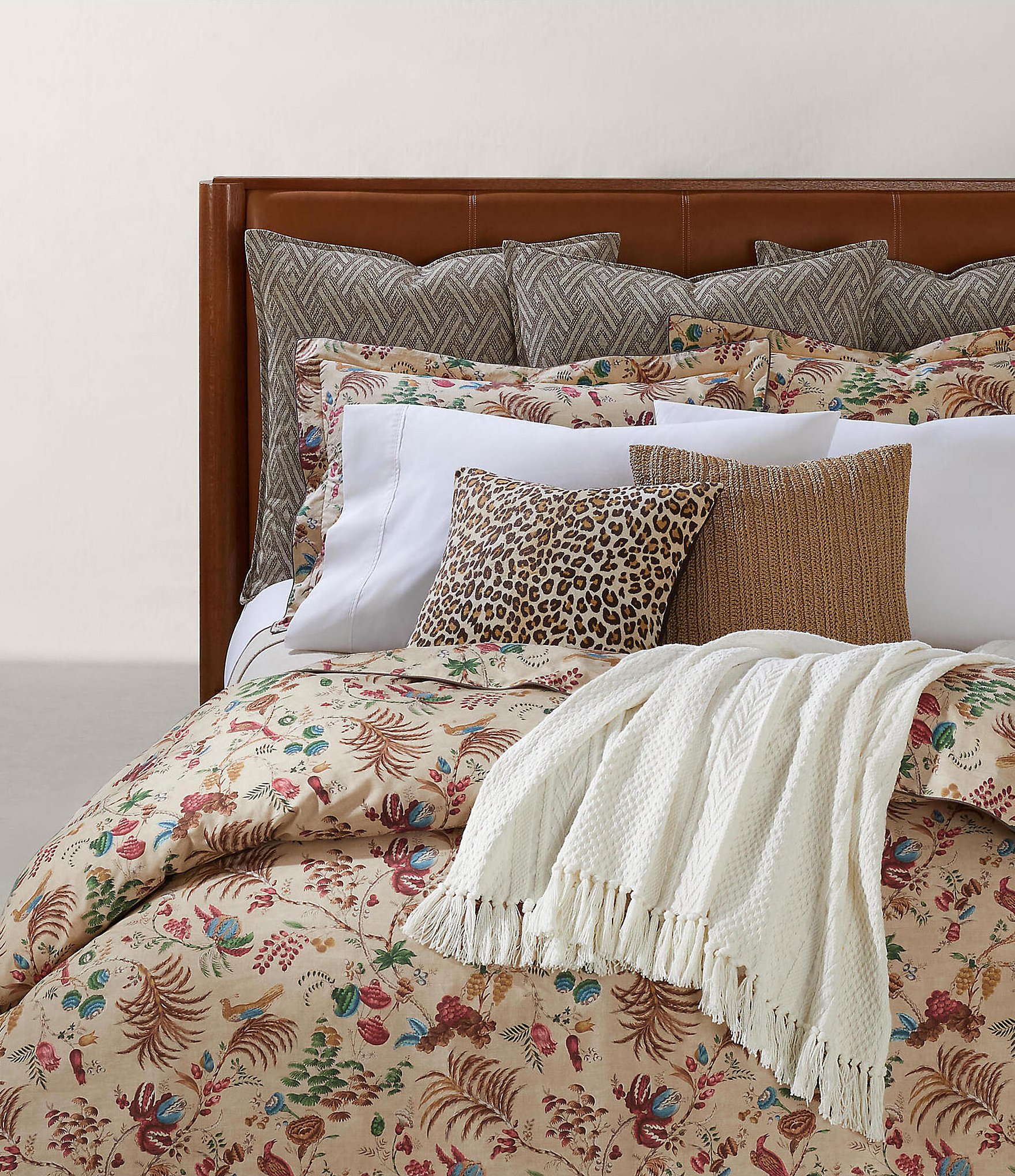 Ralph Lauren Maren Tropical-Inspired Print Duvet Cover