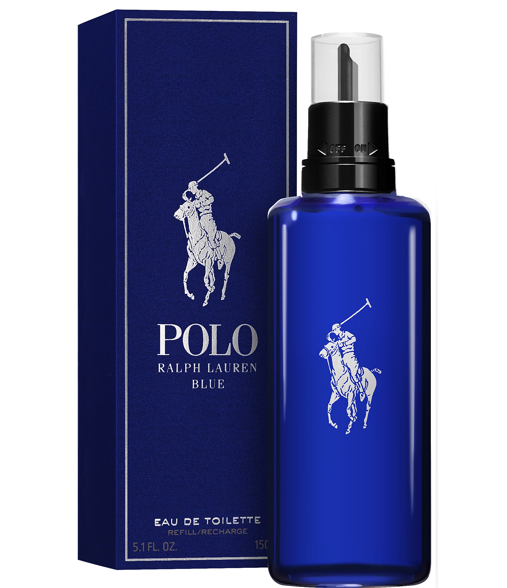 Ralph Lauren Polo Blue Eau de Toilette Refill, 5.1-oz.