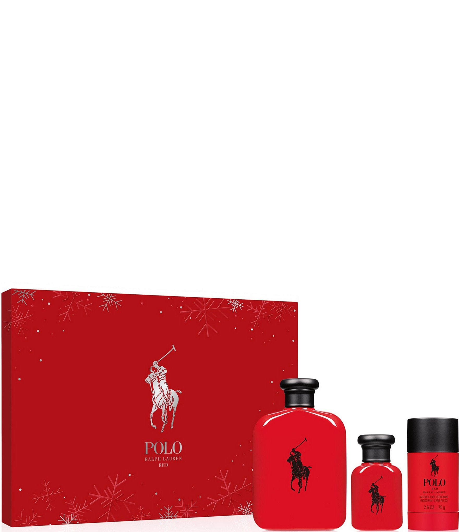 Ralph Lauren Polo Red Eau de Toilette 3-Piece Men's Fragrance Gift Set |  Dillard's