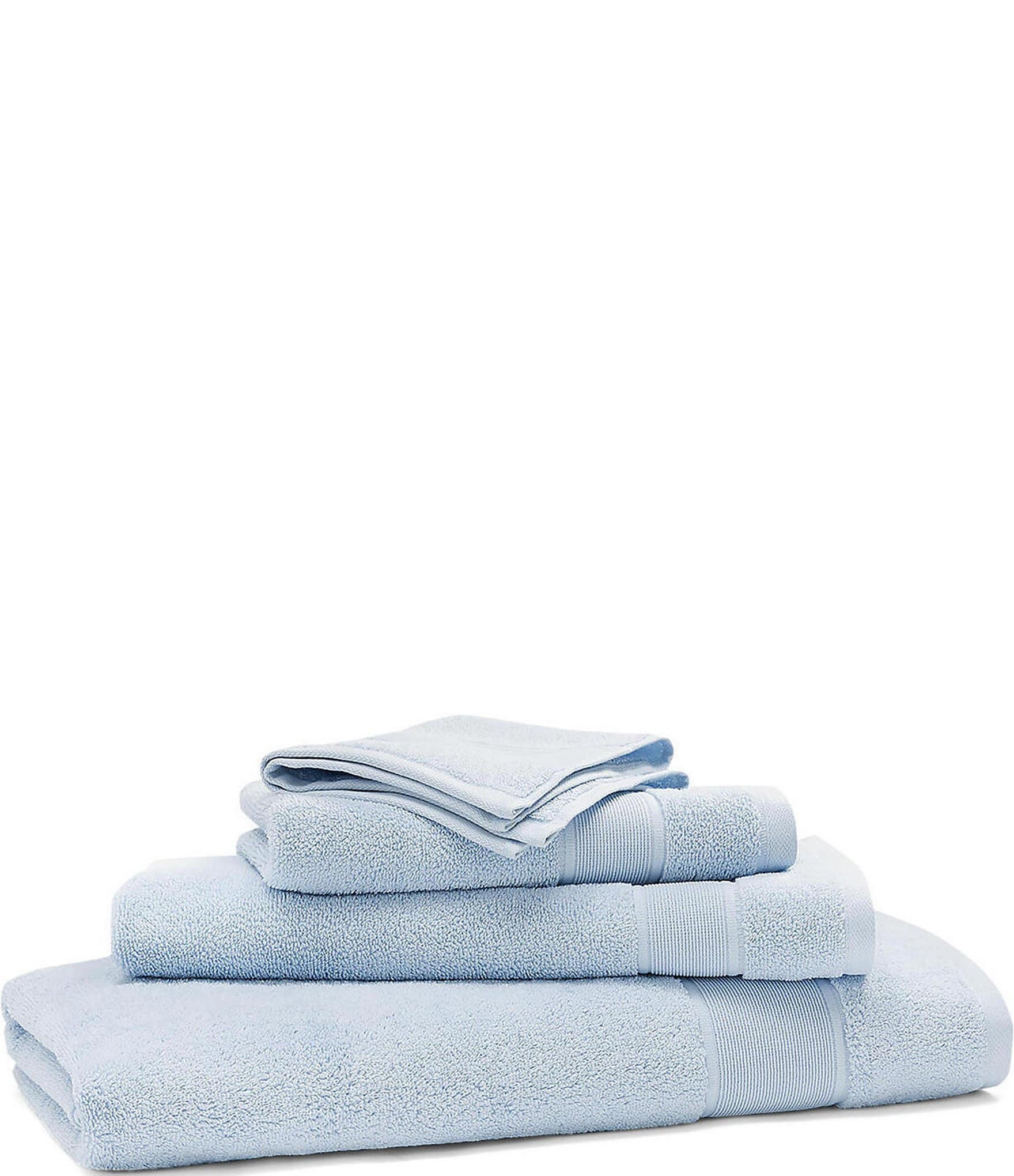  Ralph Lauren Sanders Towel 6 Piece Set Chambray Blue - 2 Bath  Towels, 2 Hand Towels, 2 Washcloths : Home & Kitchen