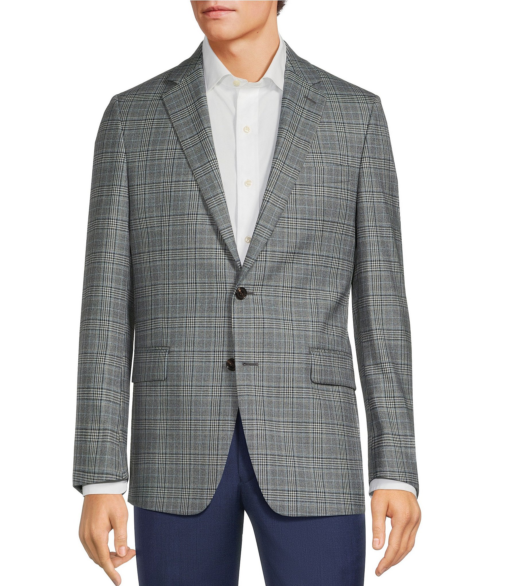 Ralph Ralph Lauren Classic Fit Long Sleeve Plaid Sport Coat | Dillard's