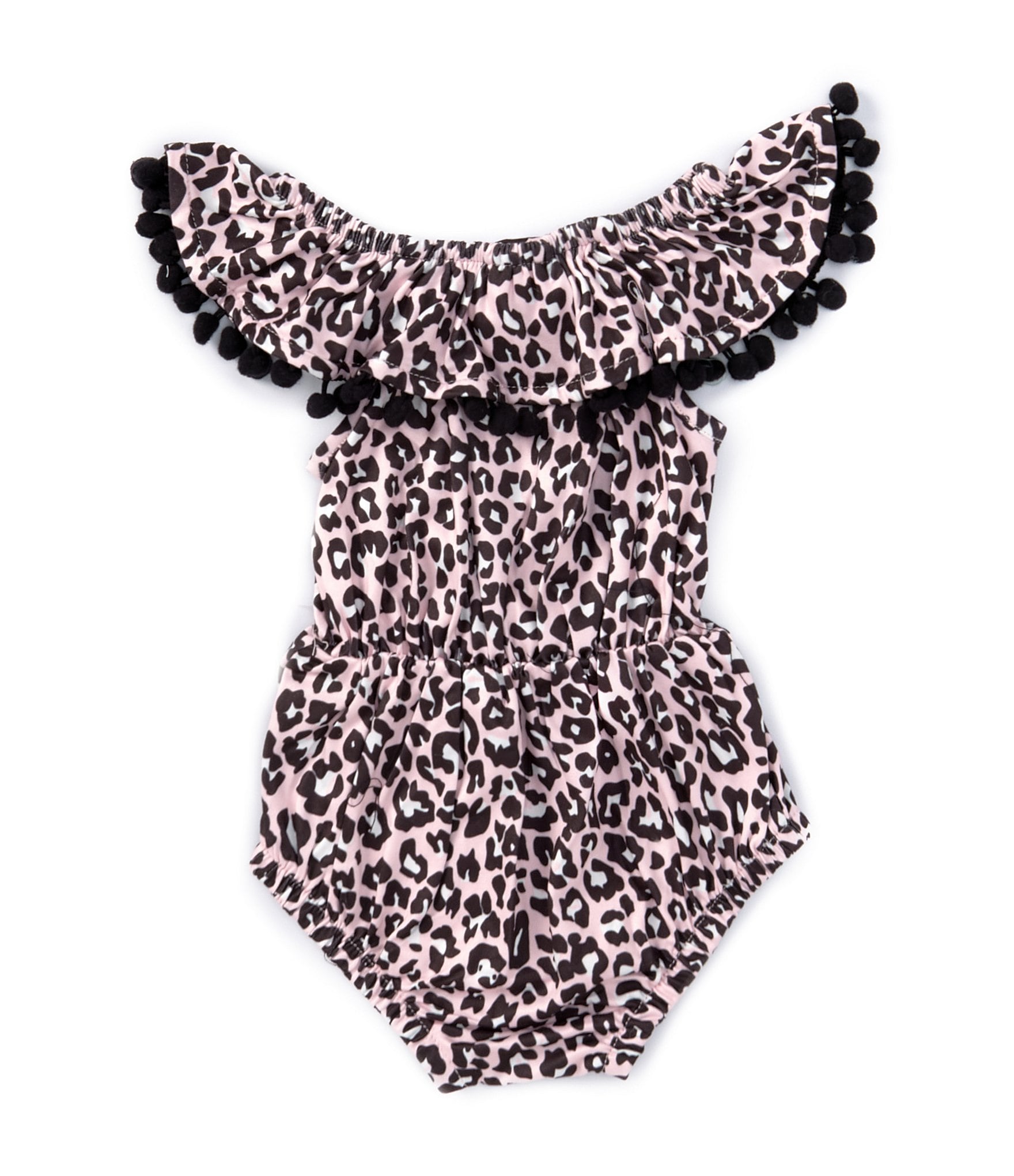 Rare Editions Baby Girls 3-24 Months Sleeveless Animal-Printed Bodysuit