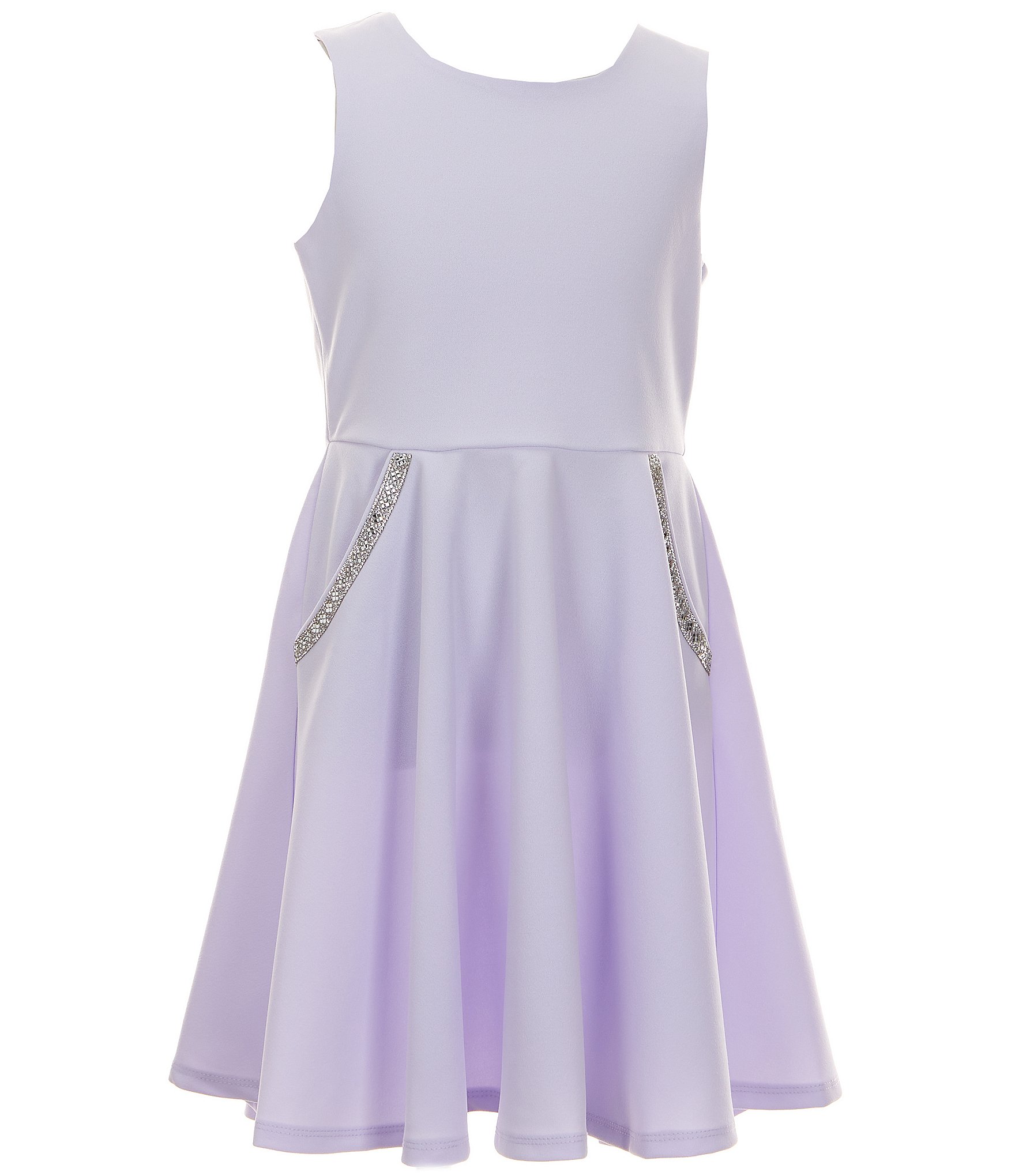 Rare Editions Girls Purple Dress