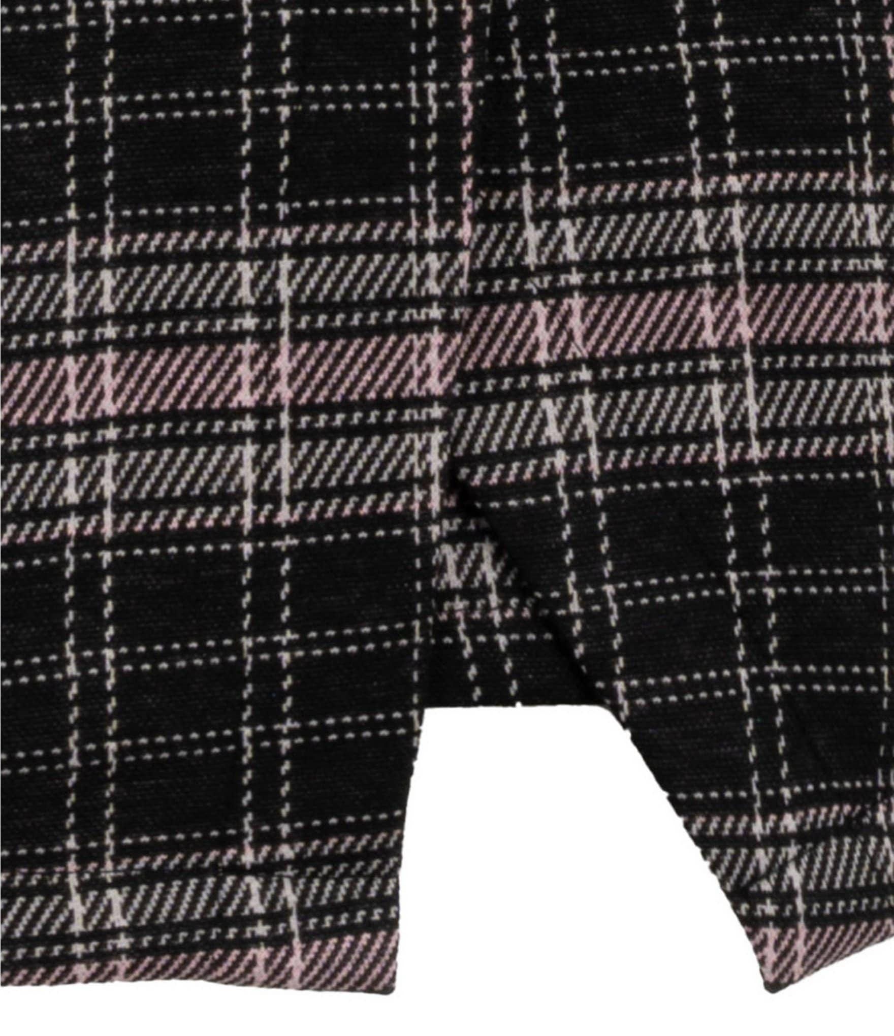 Rare Editions Big Girls Sleeveless Plaid Jumper Dress & Short-Sleeve Solid Rib-Knit T-Shirt Set
