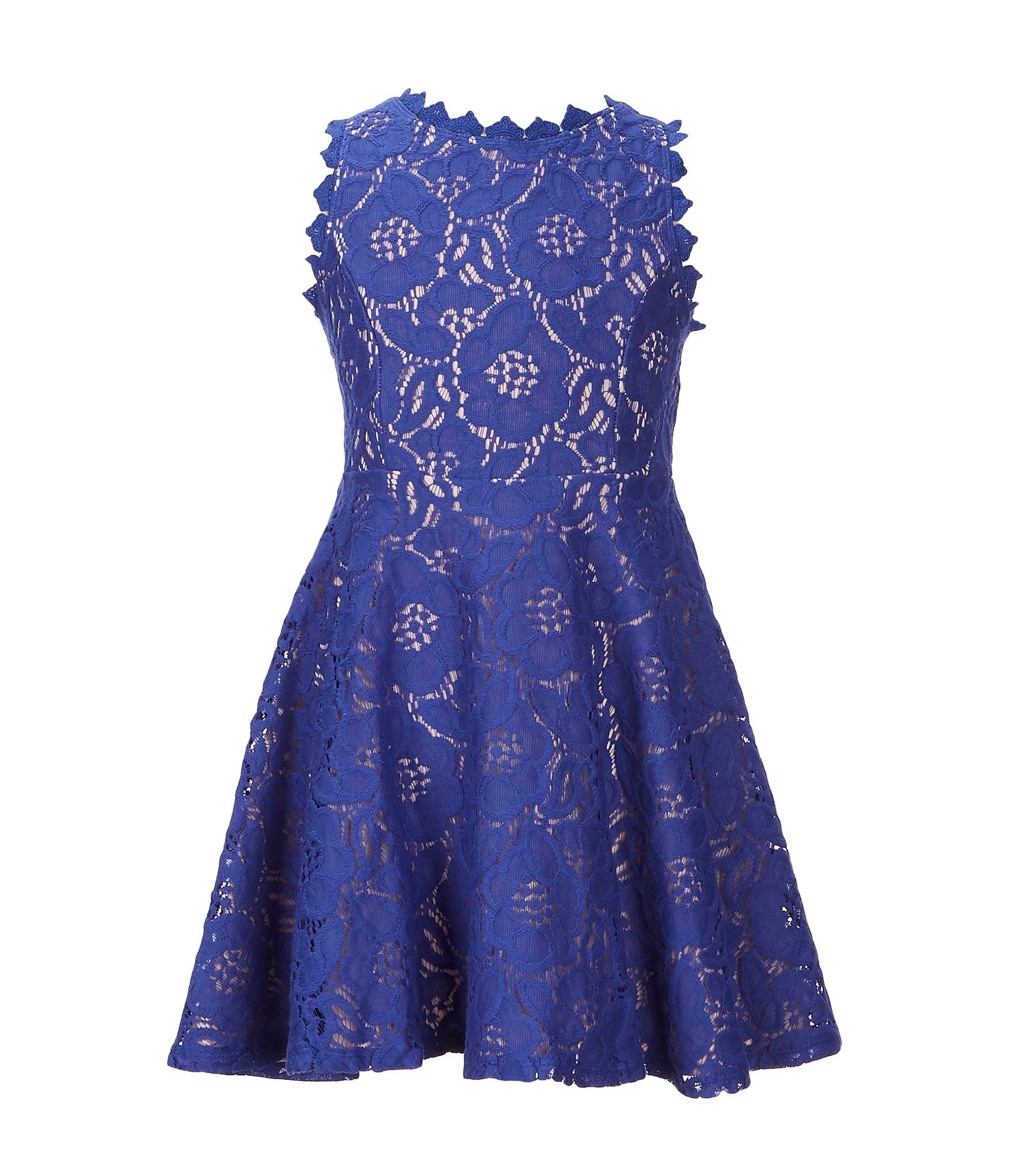 My Fashion: Royal Blue Dresses For Kids