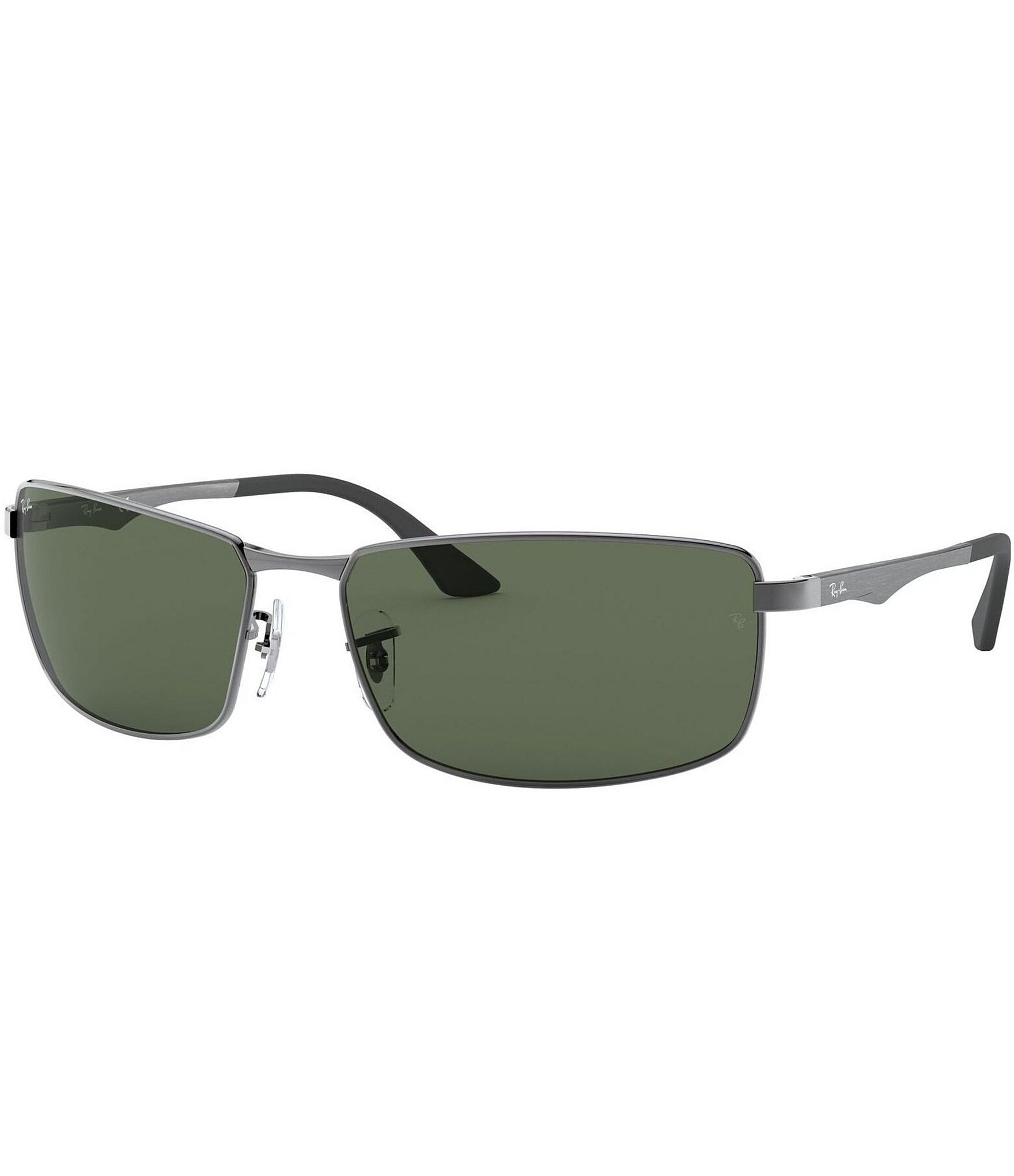 Ray-Ban Men's 0RB3498 61mm Rectangle Sunglasses