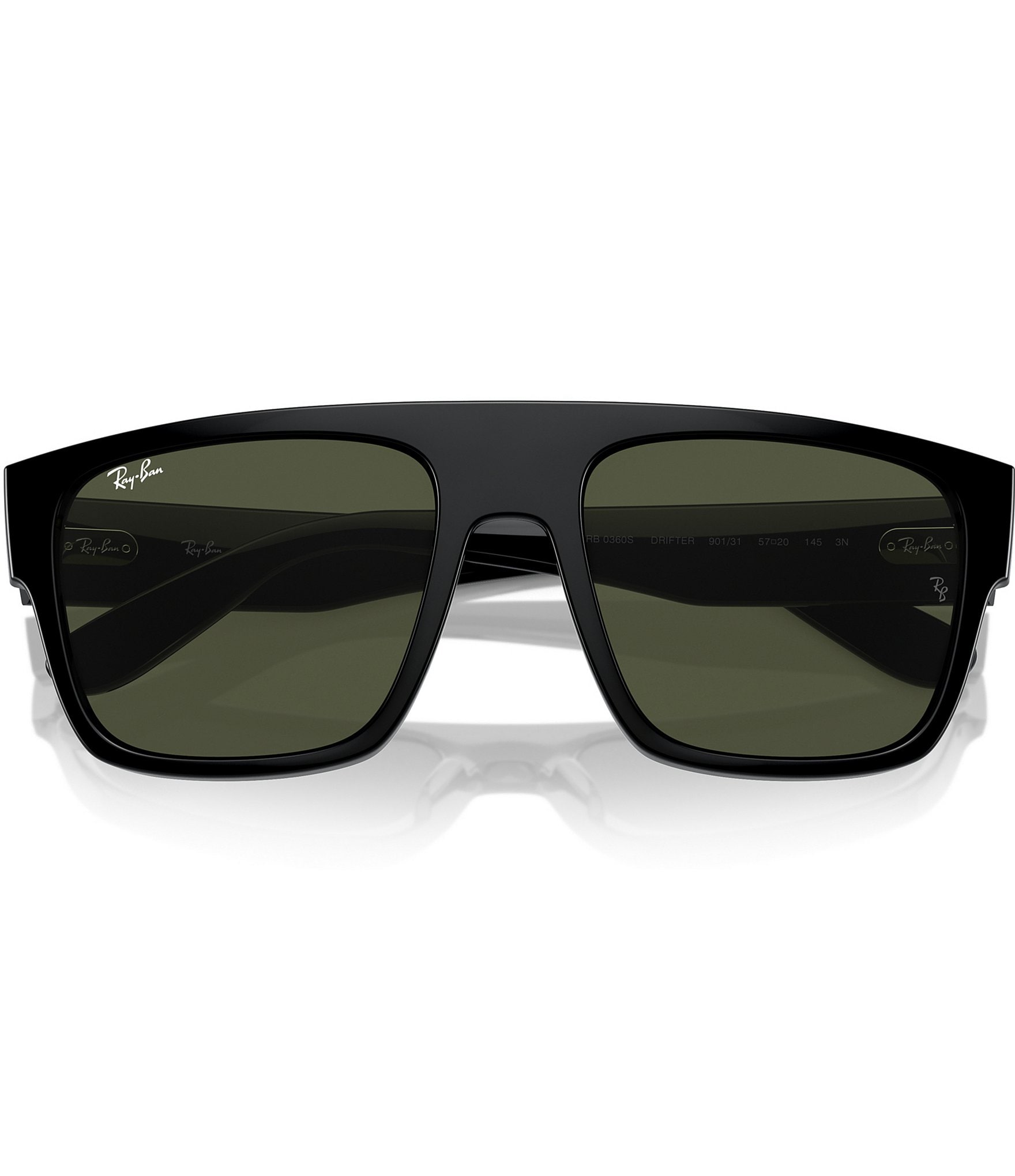 Ray-Ban Men's RB0360S 57mm Square Sunglasses